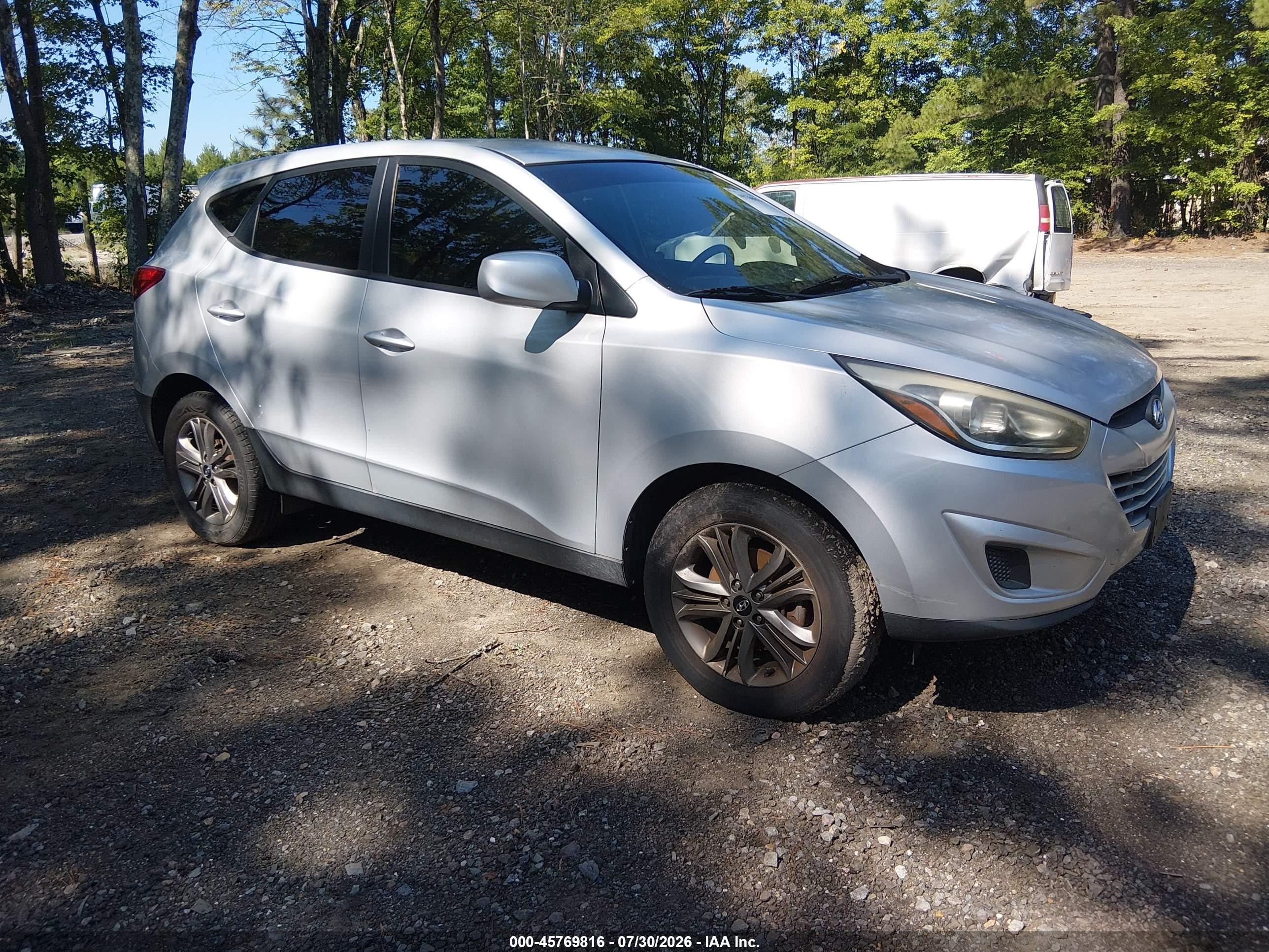 2015 Hyundai Tucson Gls Серебряный vin: KM8JT3AF4FU981415