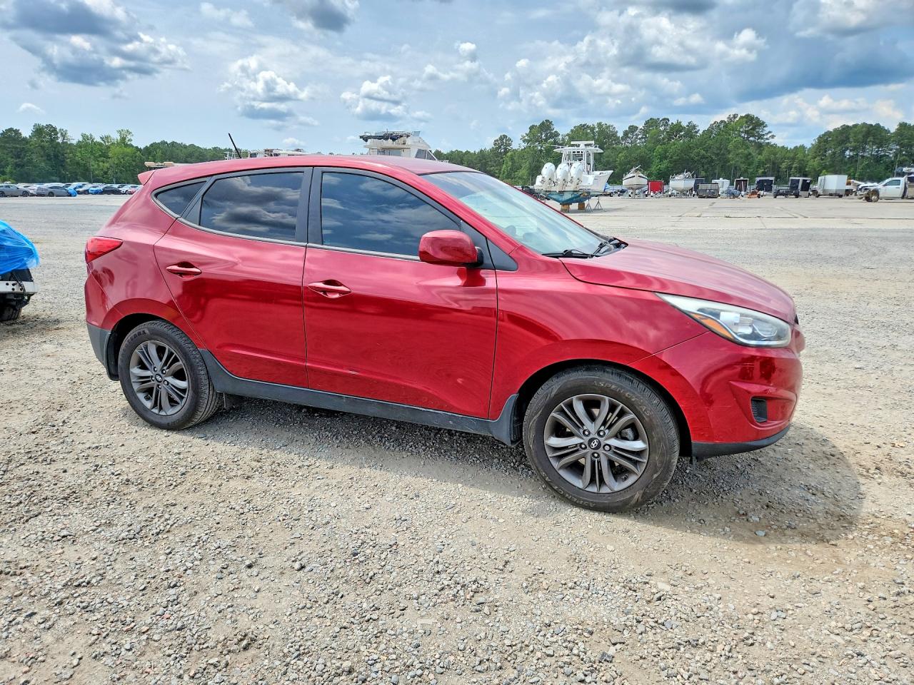 2015 Hyundai Tucson Gls Burgundy vin: KM8JT3AF5FU085298