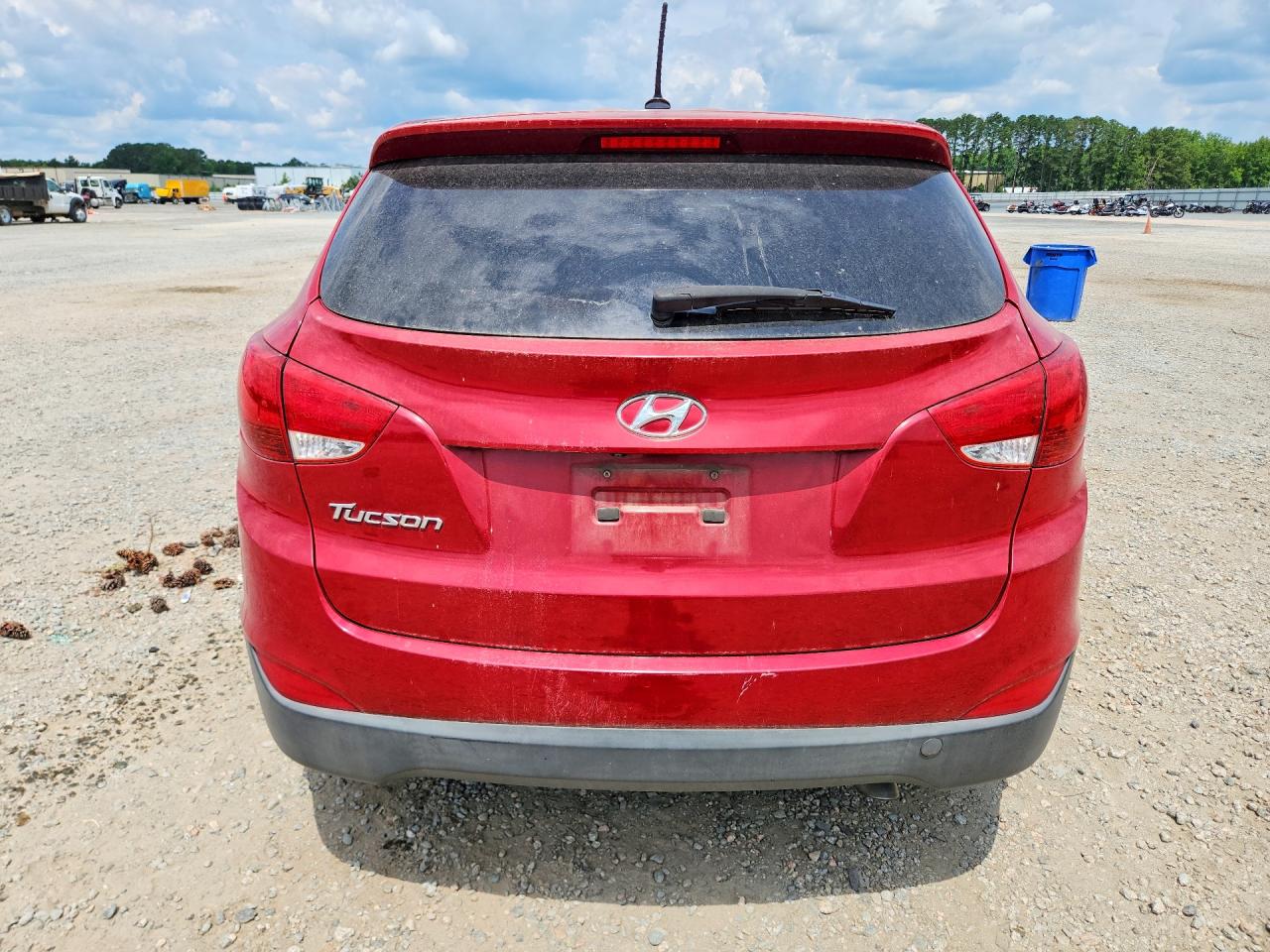 2015 Hyundai Tucson Gls Burgundy vin: KM8JT3AF5FU085298