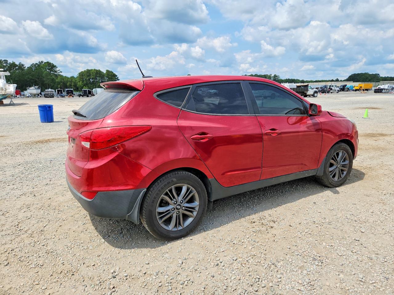 2015 Hyundai Tucson Gls Burgundy vin: KM8JT3AF5FU085298