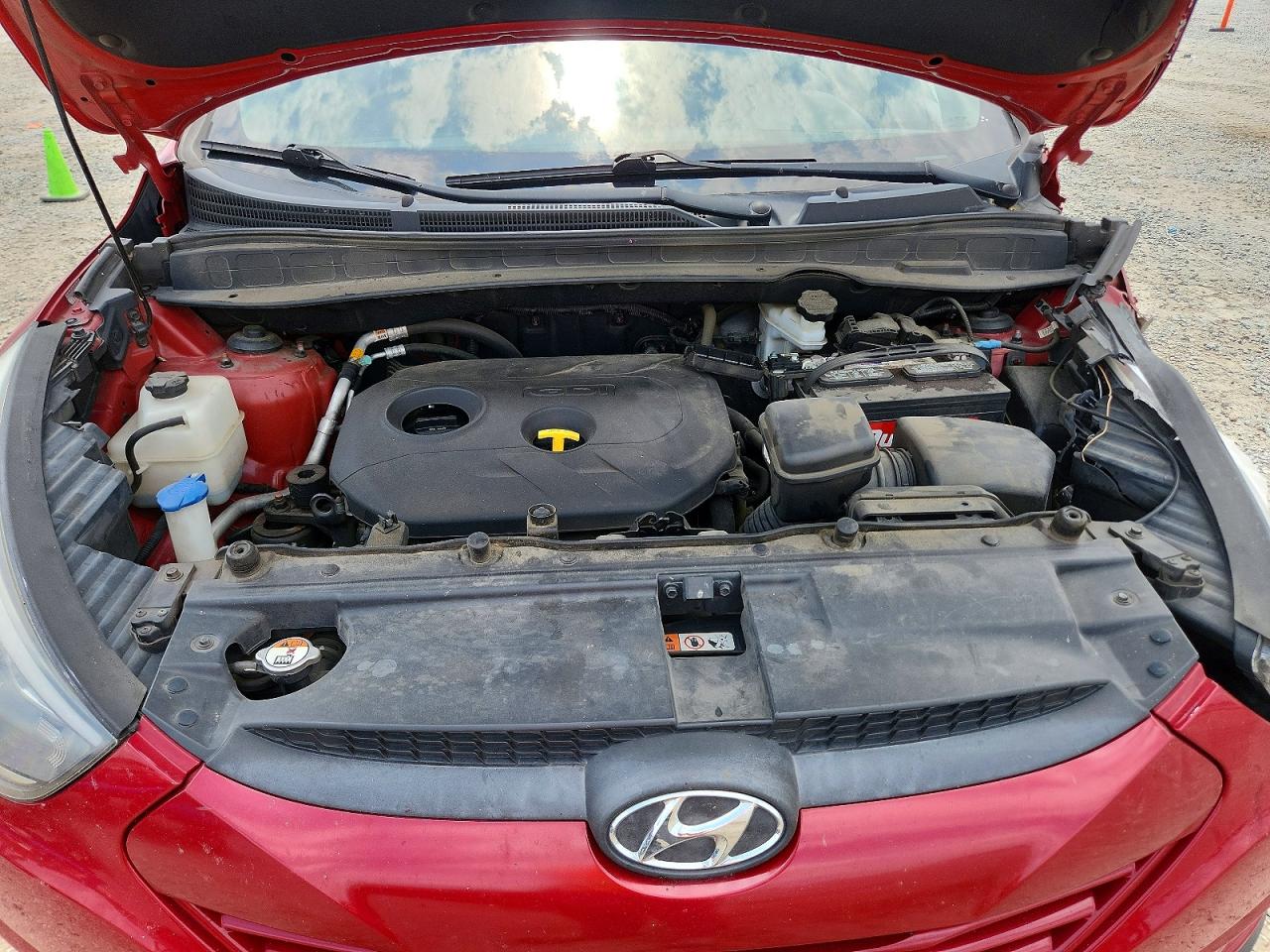 2015 Hyundai Tucson Gls Burgundy vin: KM8JT3AF5FU085298
