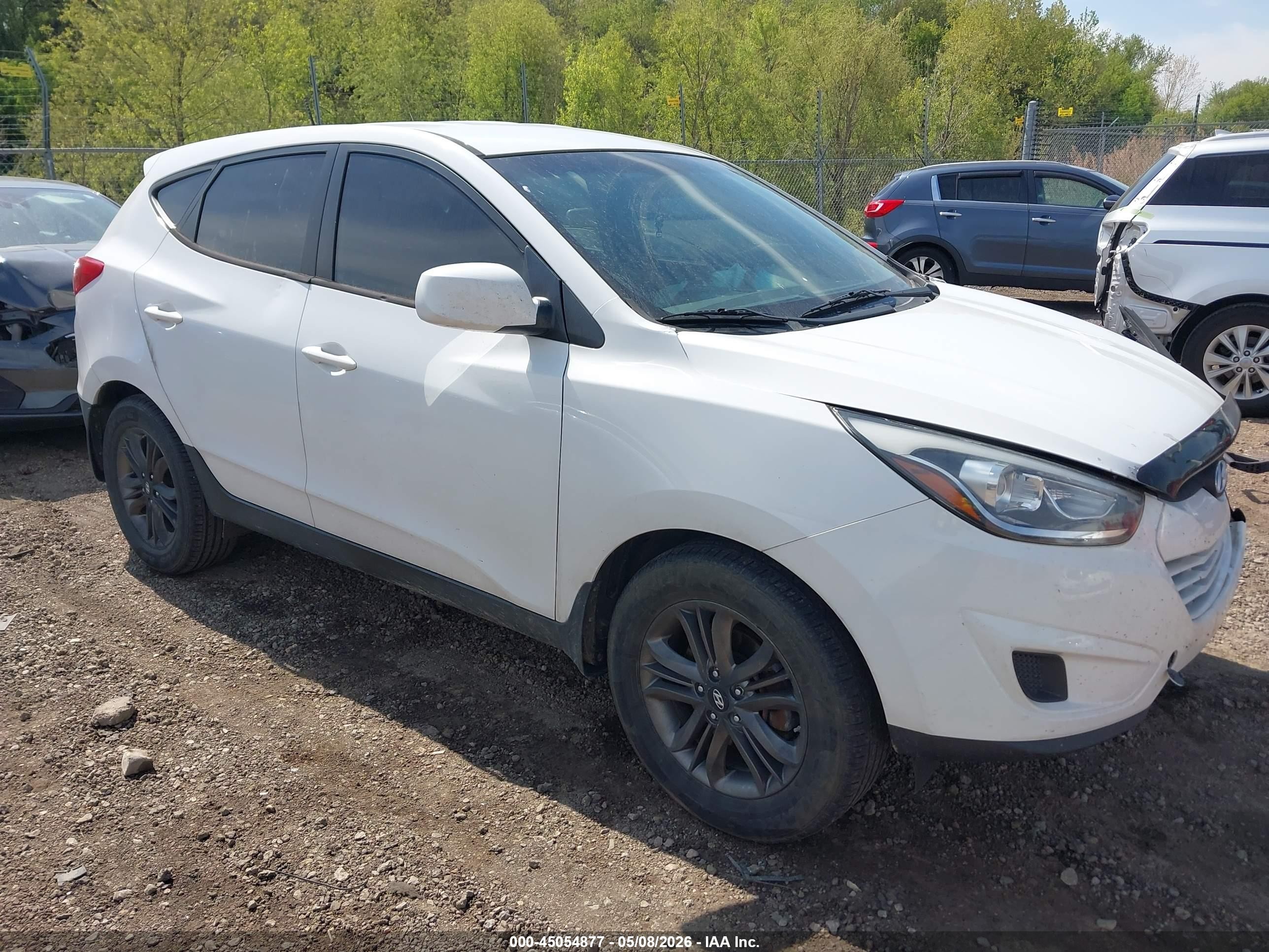 2015 Hyundai Tucson Gls White vin: KM8JT3AF5FU104321