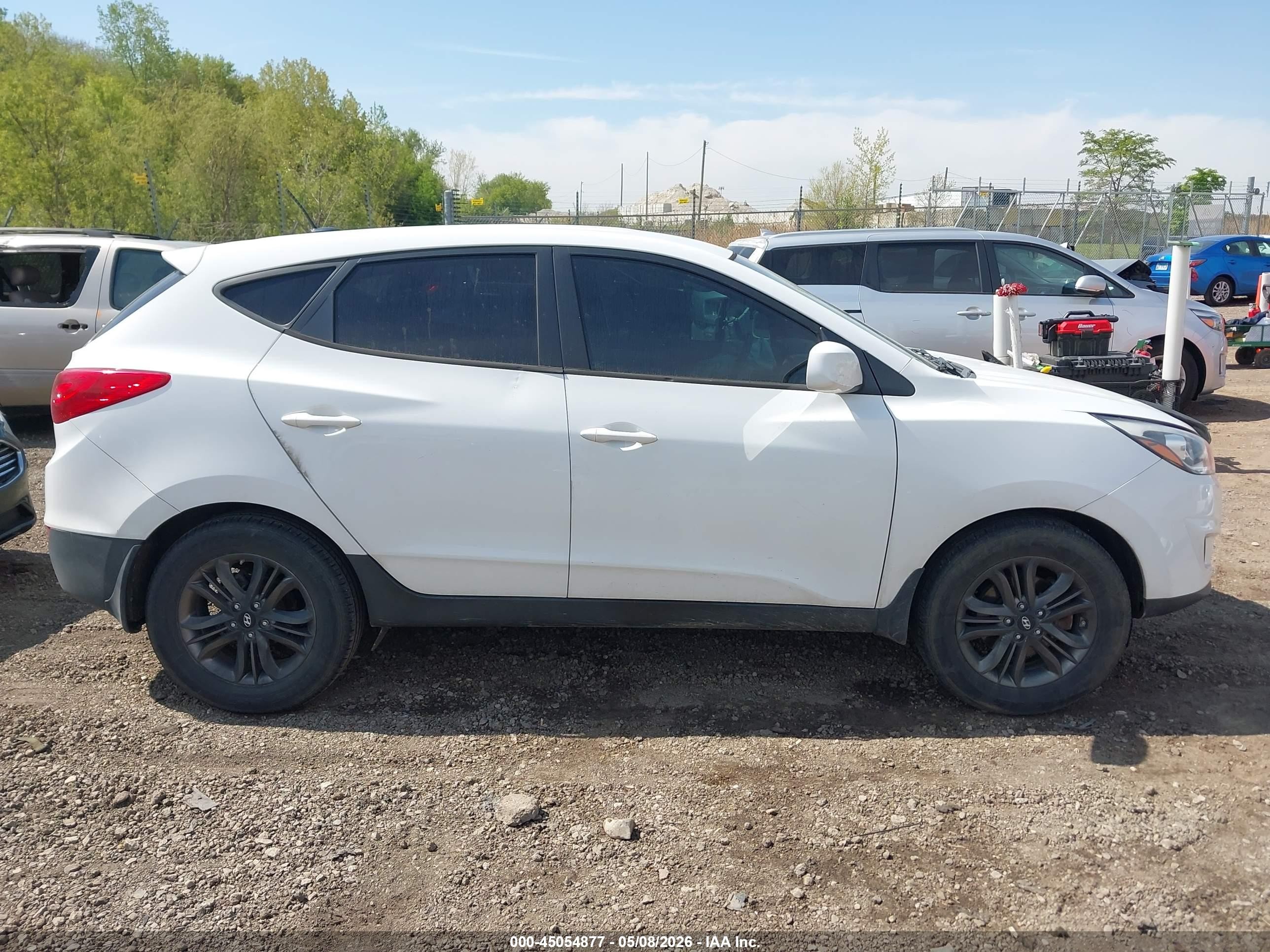2015 Hyundai Tucson Gls White vin: KM8JT3AF5FU104321