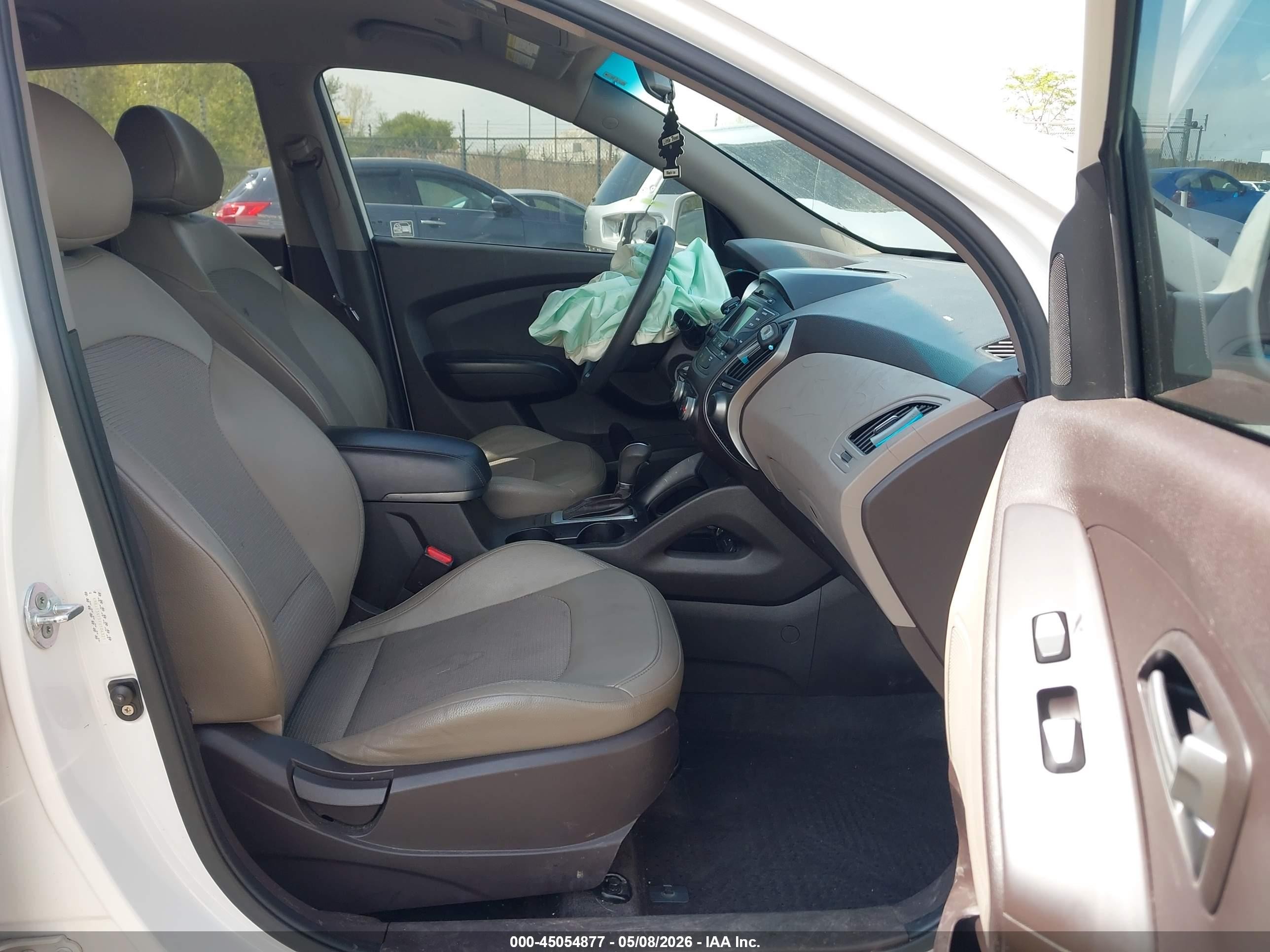 2015 Hyundai Tucson Gls White vin: KM8JT3AF5FU104321
