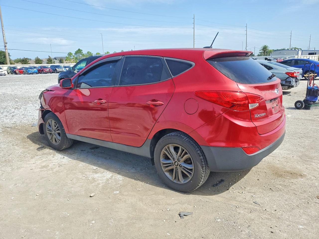 2015 Hyundai Tucson Gls Red vin: KM8JT3AF5FU108241