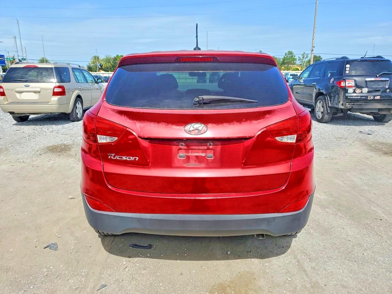 2015 Hyundai Tucson Gls Red vin: KM8JT3AF5FU108241