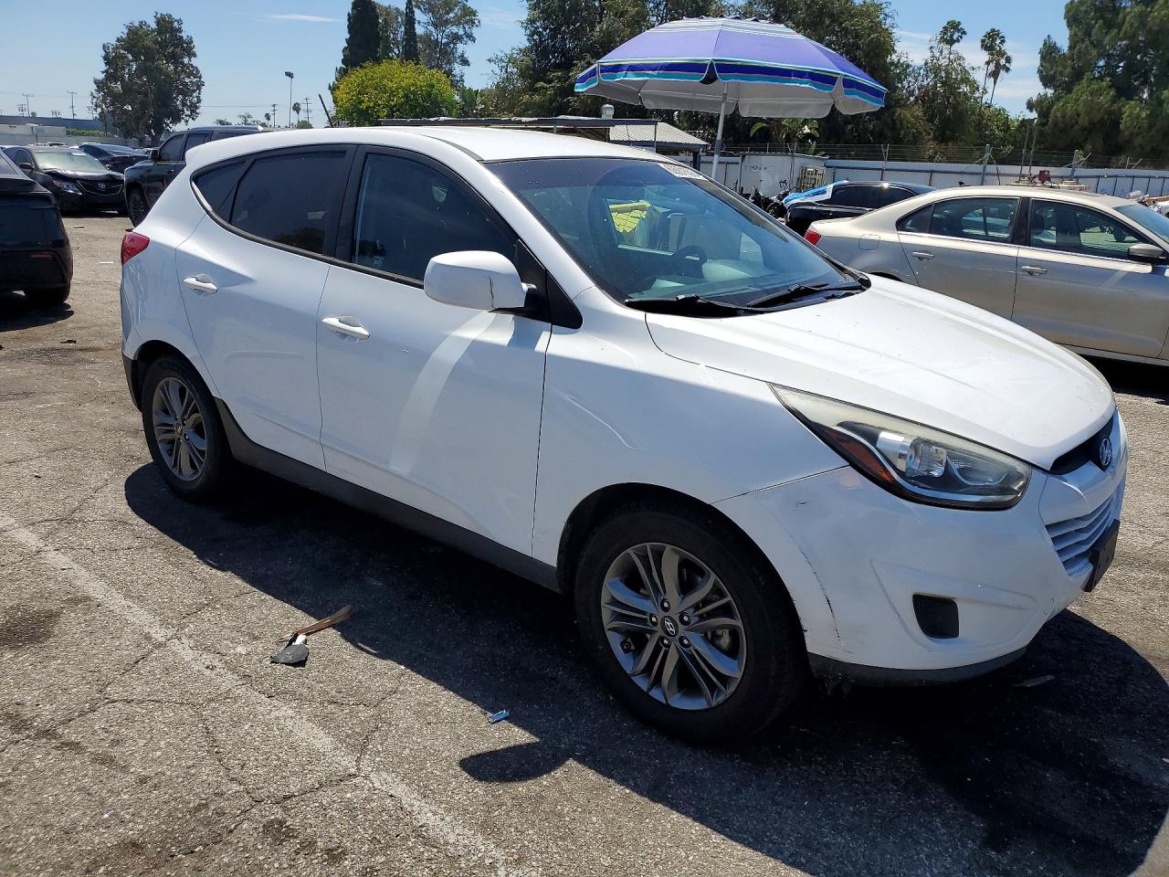 2015 Hyundai Tucson Gls Белый vin: KM8JT3AF5FU119367