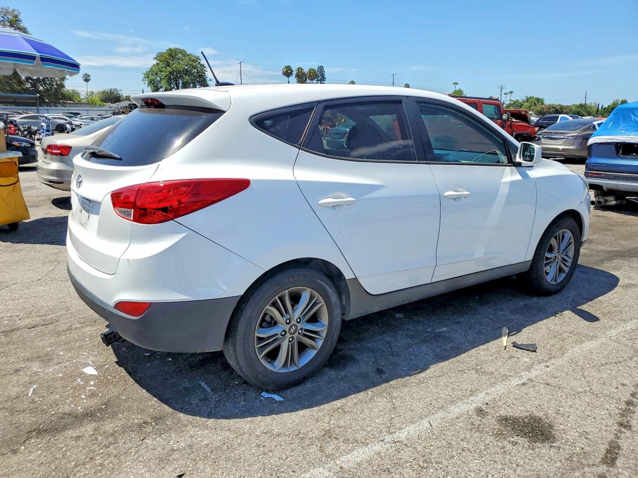 2015 Hyundai Tucson Gls Белый vin: KM8JT3AF5FU119367