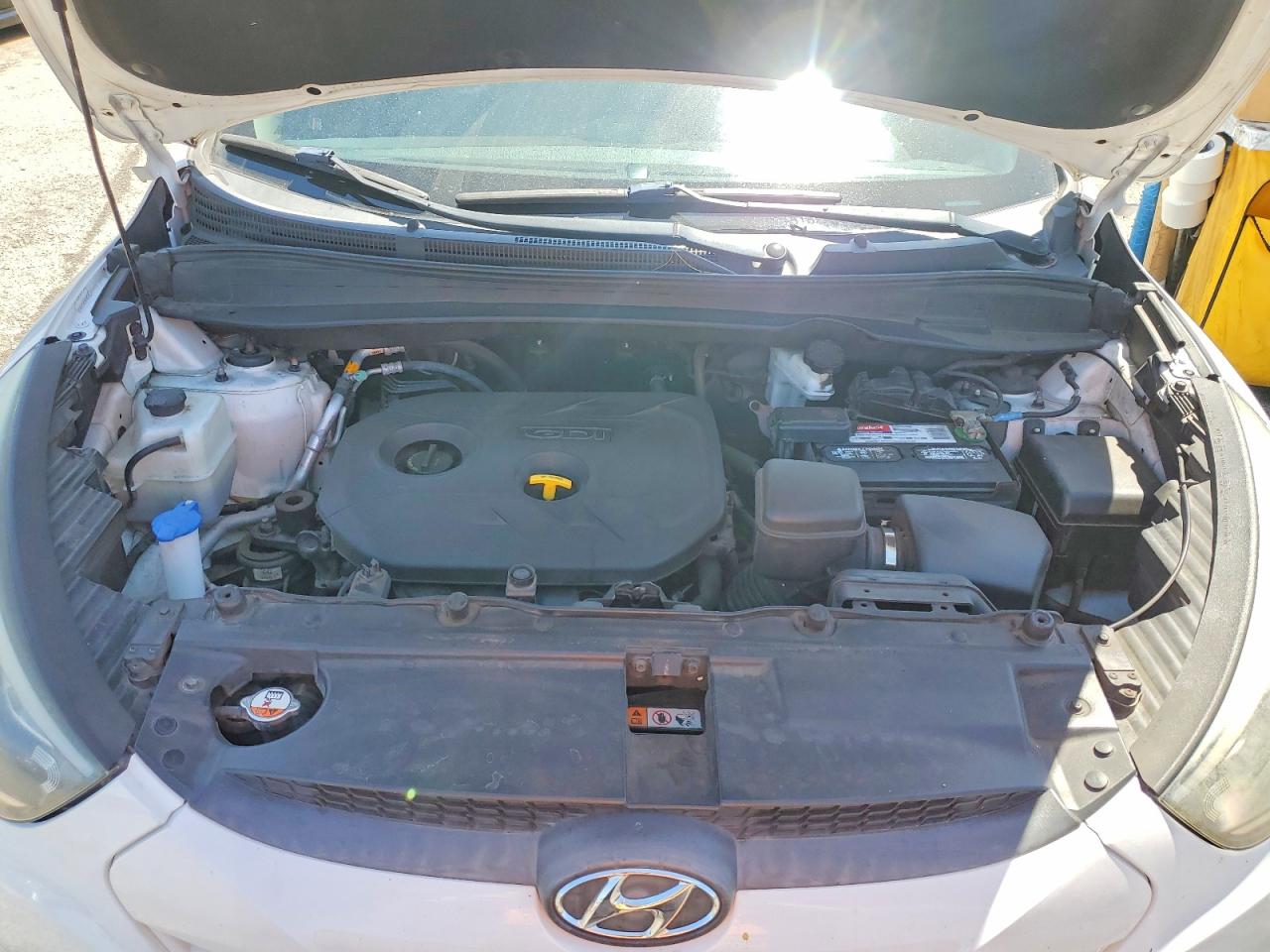 2015 Hyundai Tucson Gls Белый vin: KM8JT3AF5FU119367