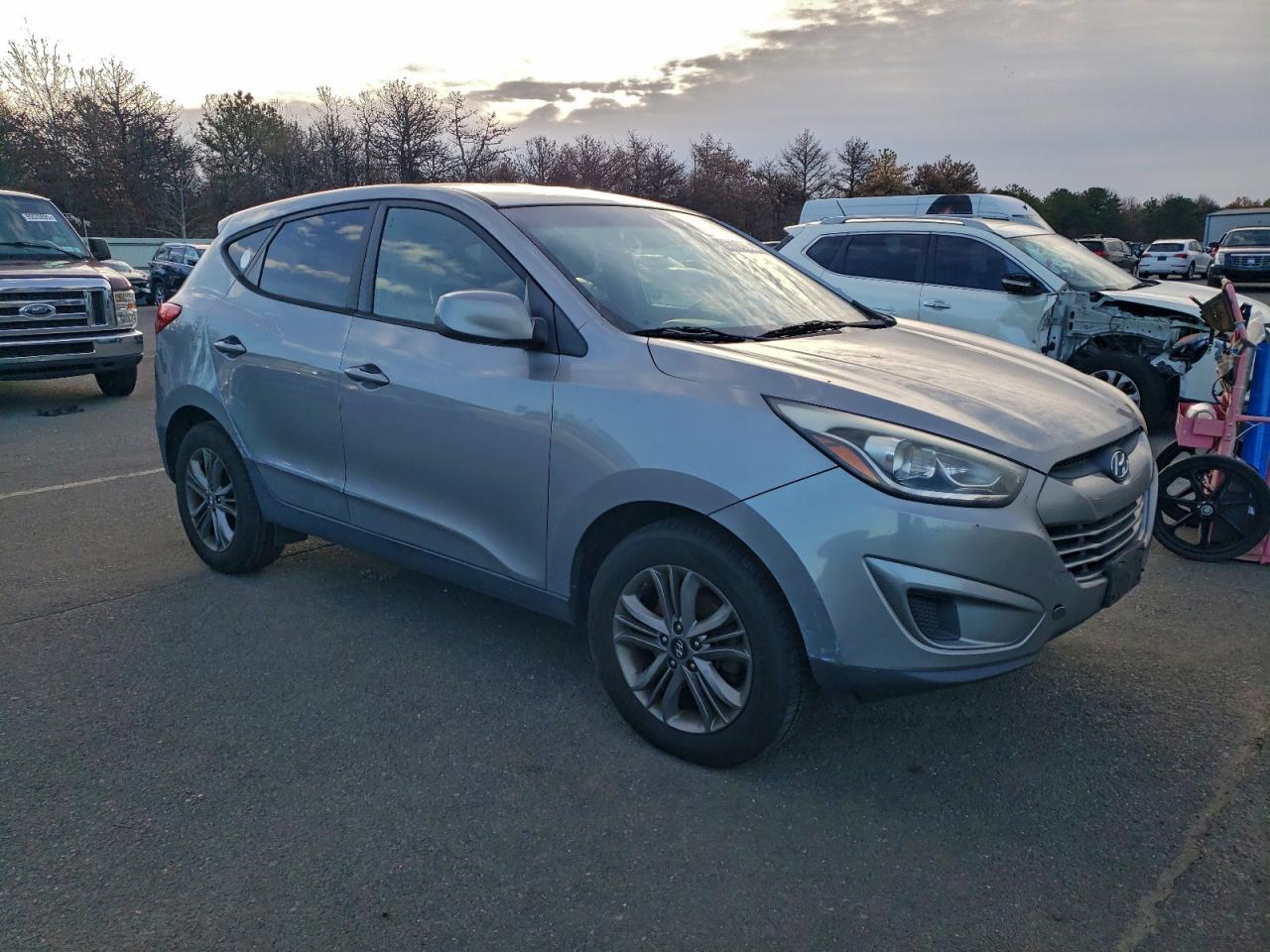 2014 Hyundai Tucson Gls Silver vin: KM8JT3AF6EU817839