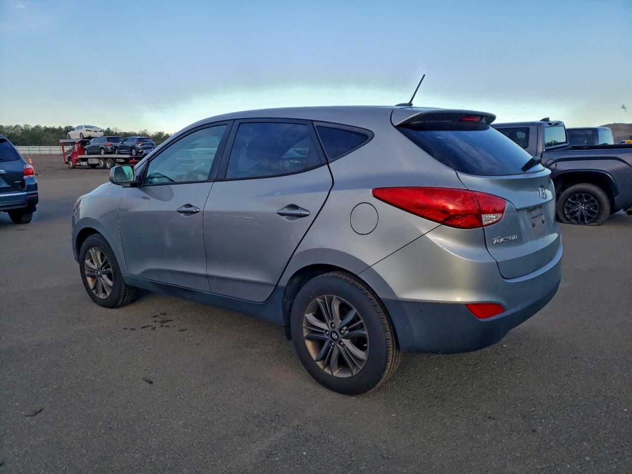 2014 Hyundai Tucson Gls Silver vin: KM8JT3AF6EU817839