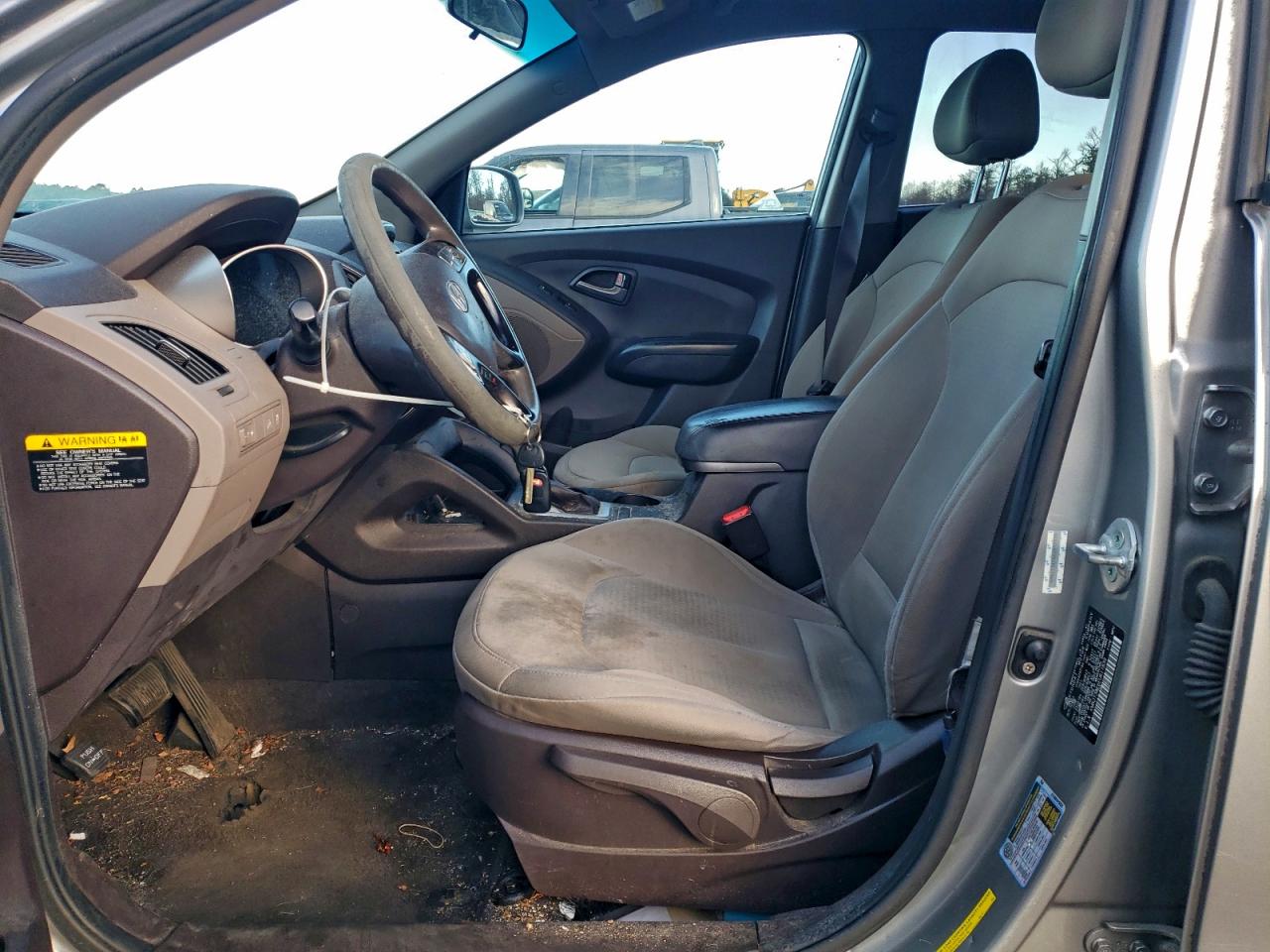 2014 Hyundai Tucson Gls Silver vin: KM8JT3AF6EU817839