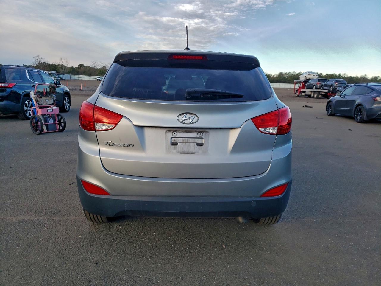 2014 Hyundai Tucson Gls Silver vin: KM8JT3AF6EU817839