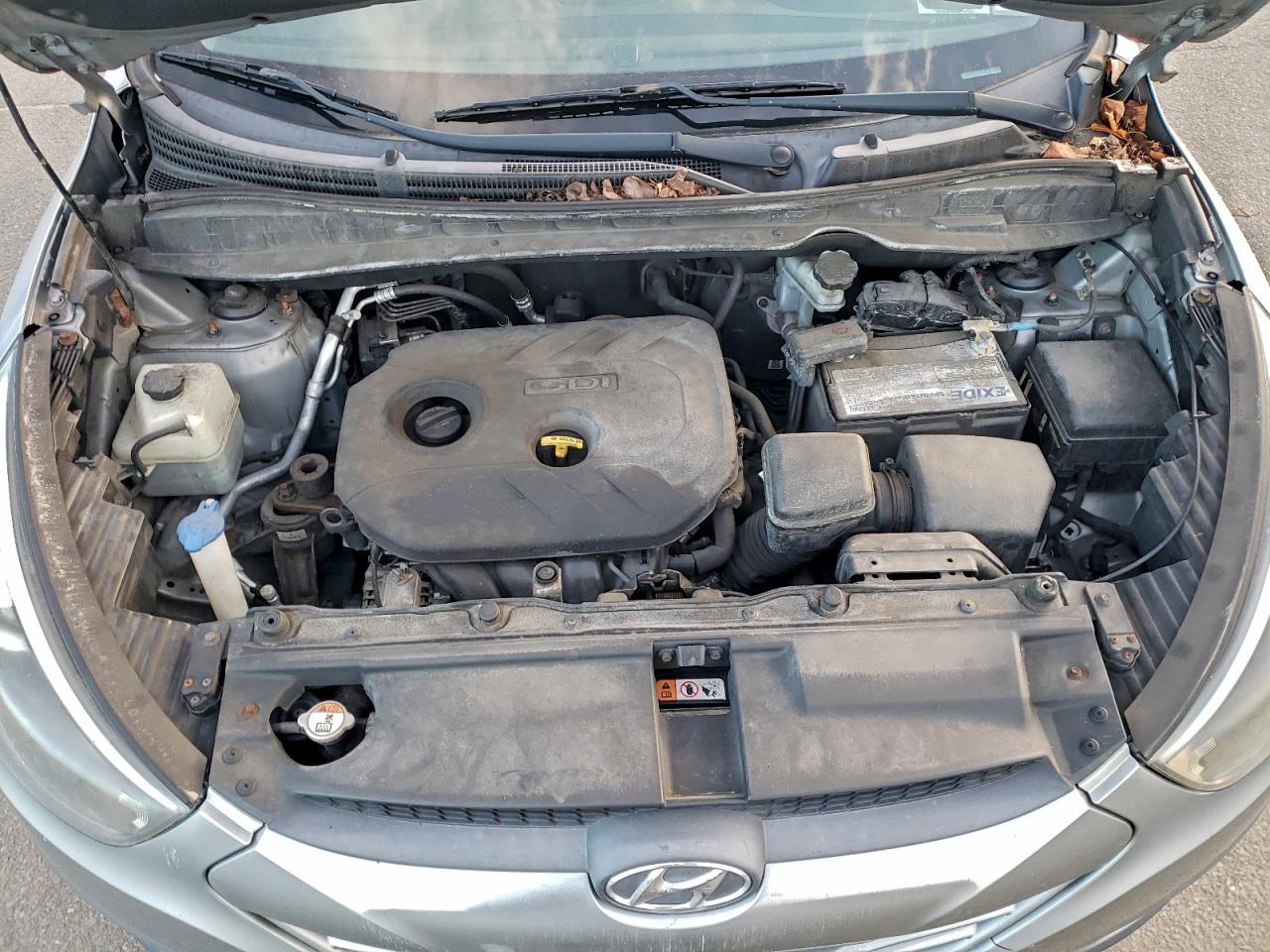 2014 Hyundai Tucson Gls Silver vin: KM8JT3AF6EU817839