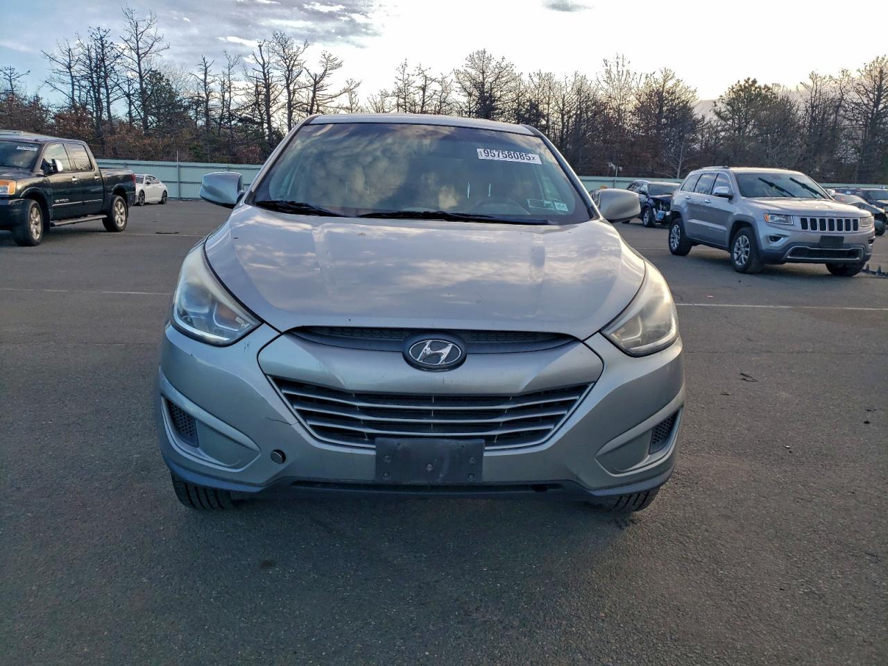 2014 Hyundai Tucson Gls Silver vin: KM8JT3AF6EU817839