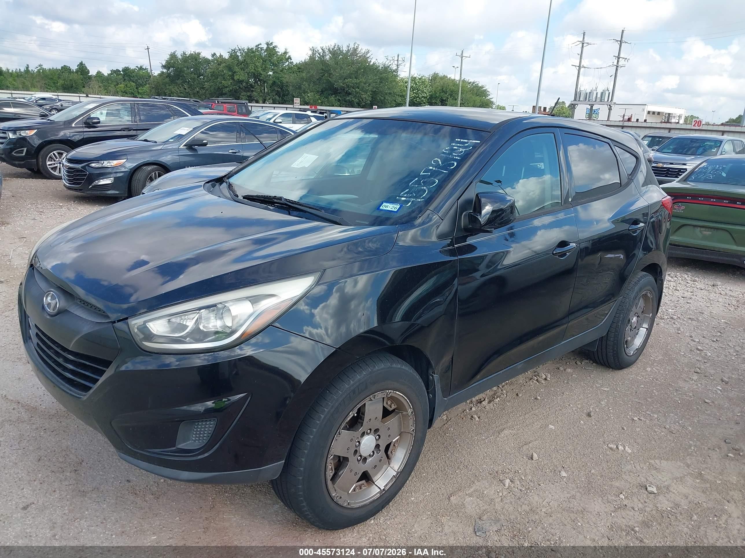 2015 Hyundai Tucson Gls Черный vin: KM8JT3AF6FU005541