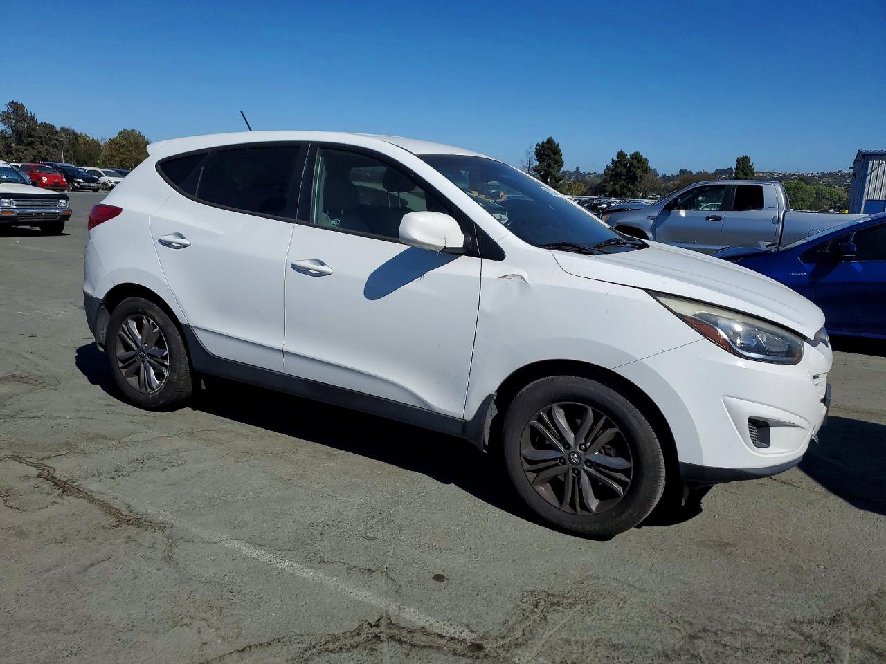 2015 Hyundai Tucson Gls White vin: KM8JT3AF6FU037602