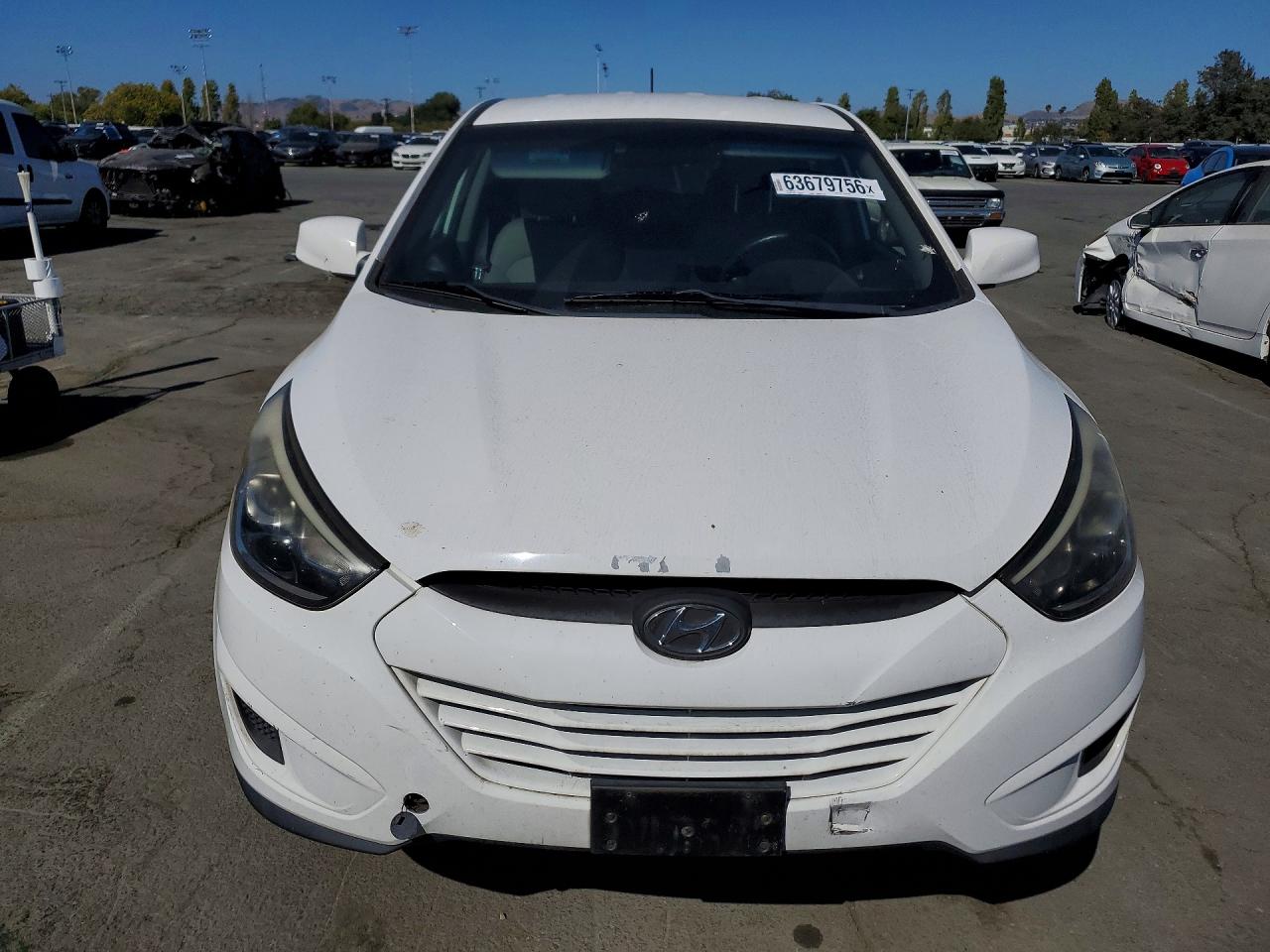 2015 Hyundai Tucson Gls White vin: KM8JT3AF6FU037602