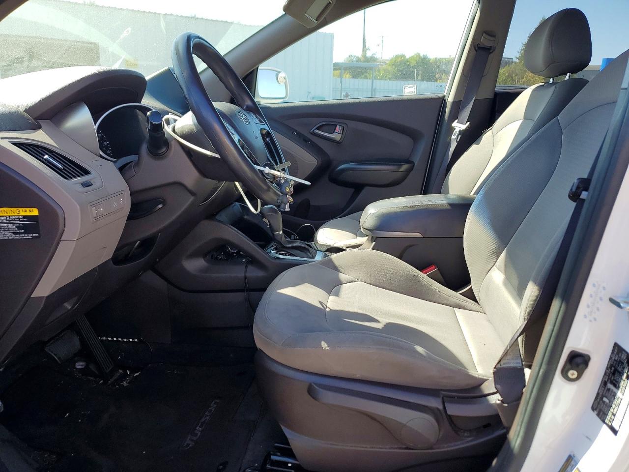 2015 Hyundai Tucson Gls White vin: KM8JT3AF6FU037602
