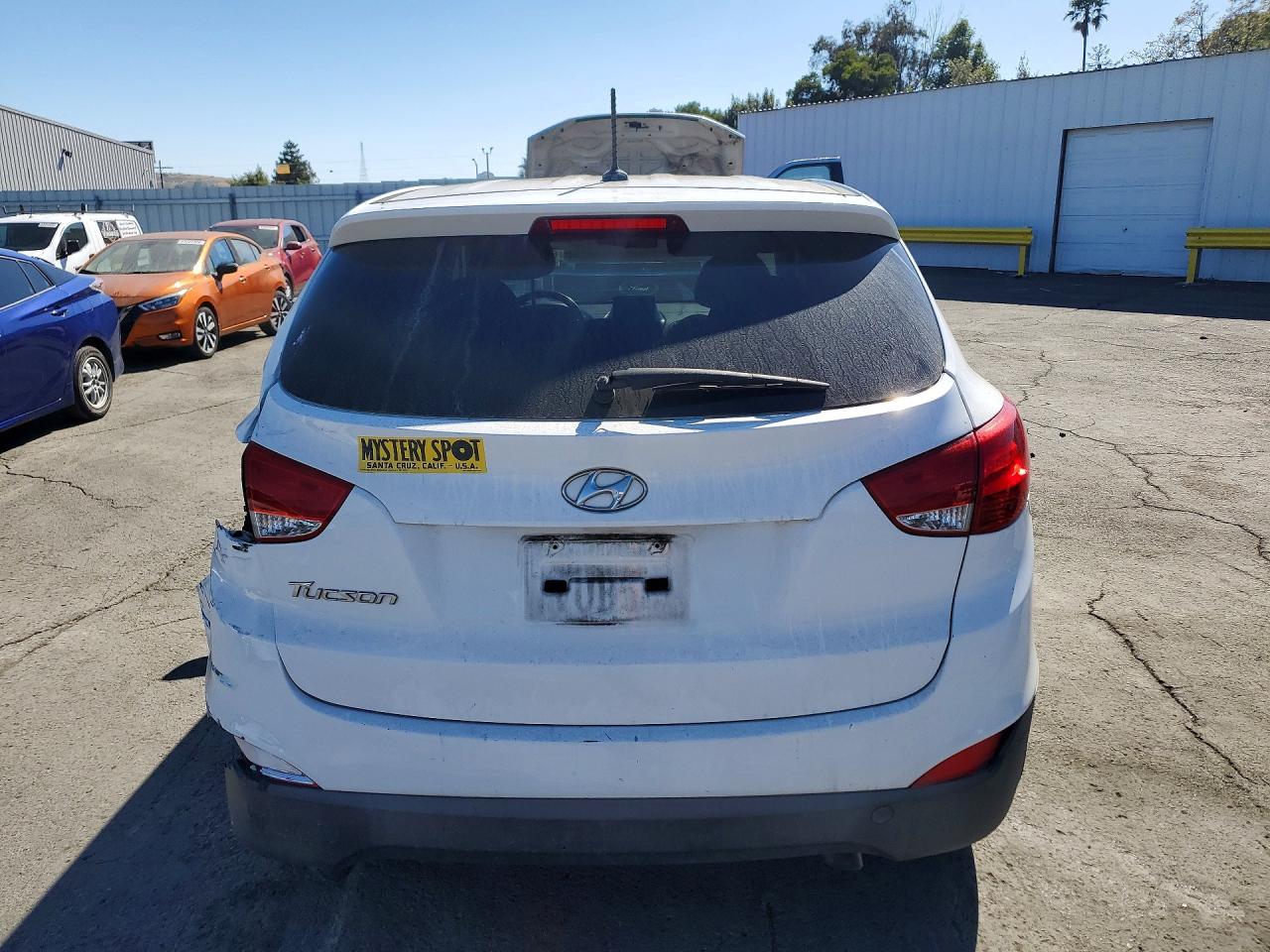 2015 Hyundai Tucson Gls White vin: KM8JT3AF6FU037602
