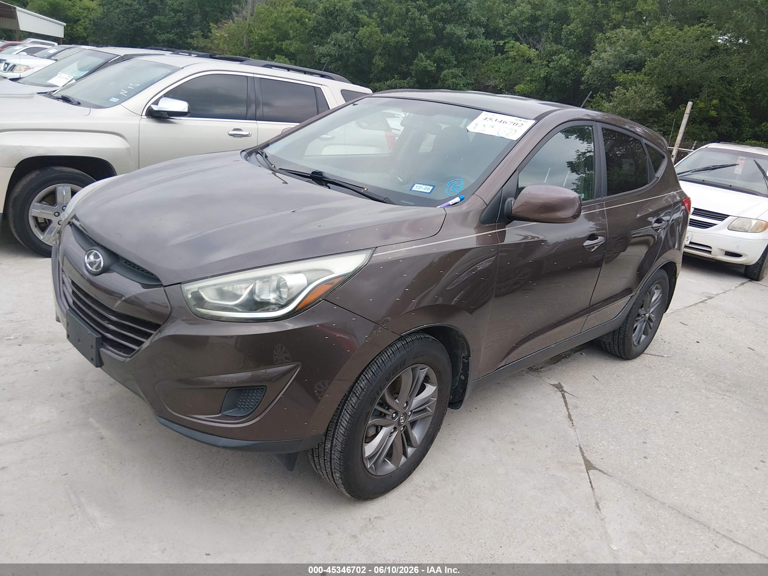 2015 Hyundai Tucson Gls Коричневый vin: KM8JT3AF6FU967905