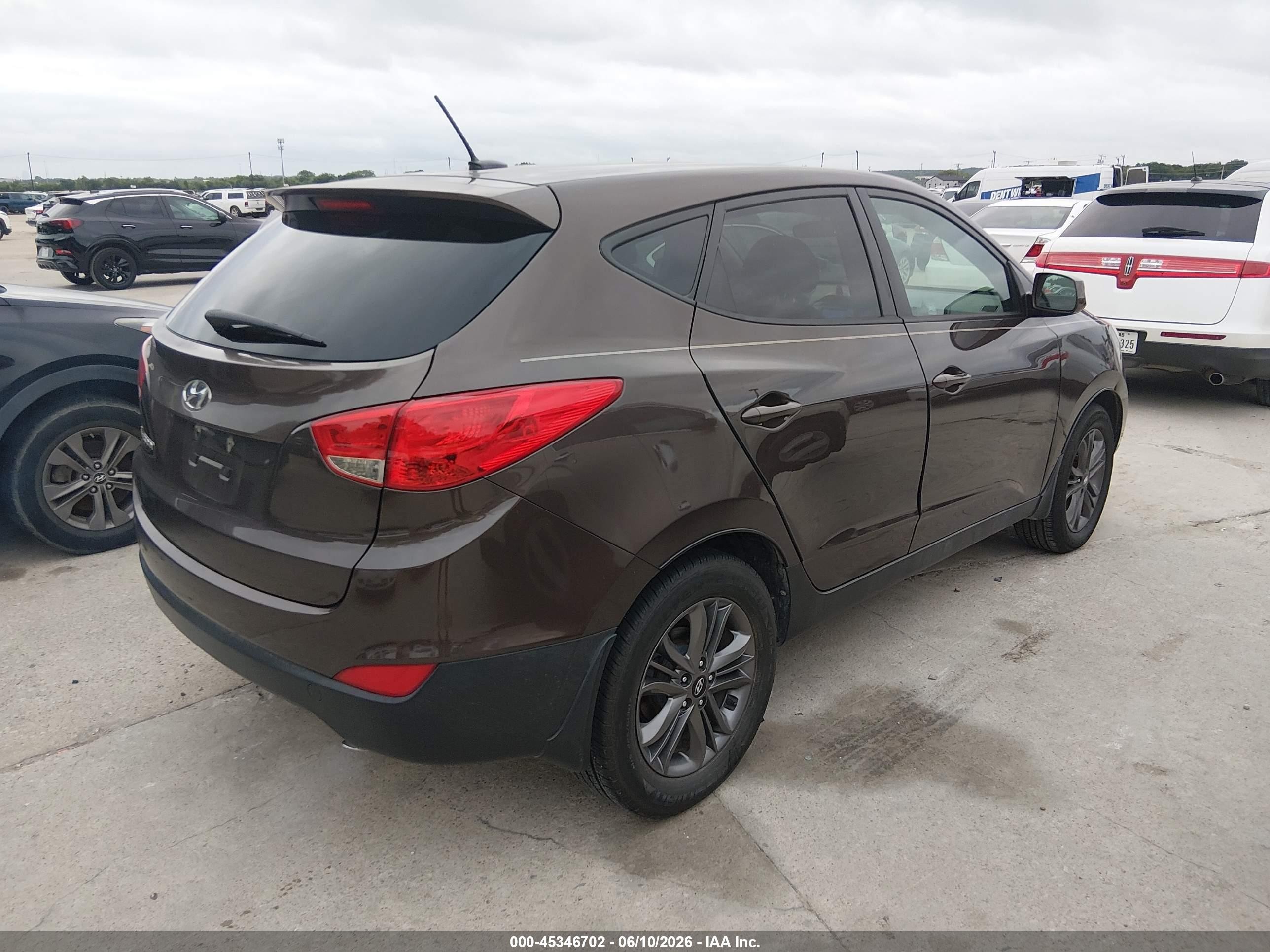 2015 Hyundai Tucson Gls Коричневый vin: KM8JT3AF6FU967905