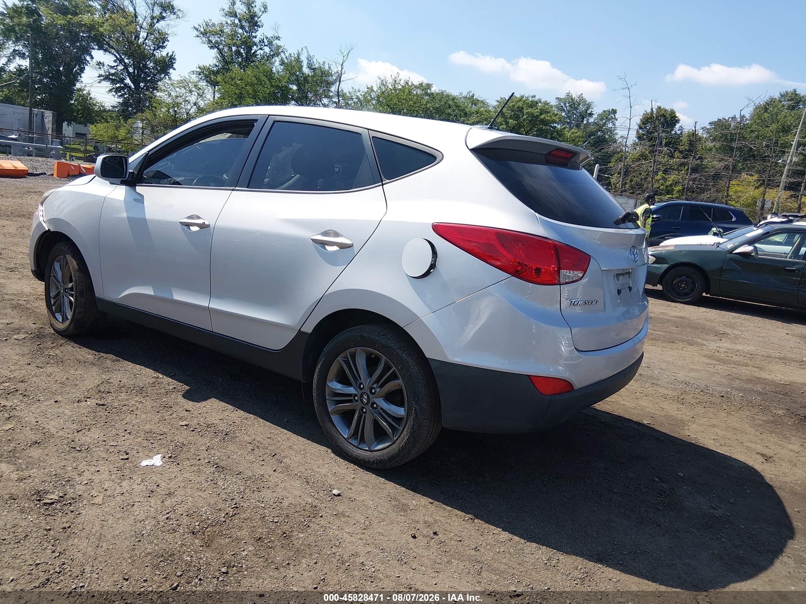 2015 Hyundai Tucson Gls Silver vin: KM8JT3AF6FU977477