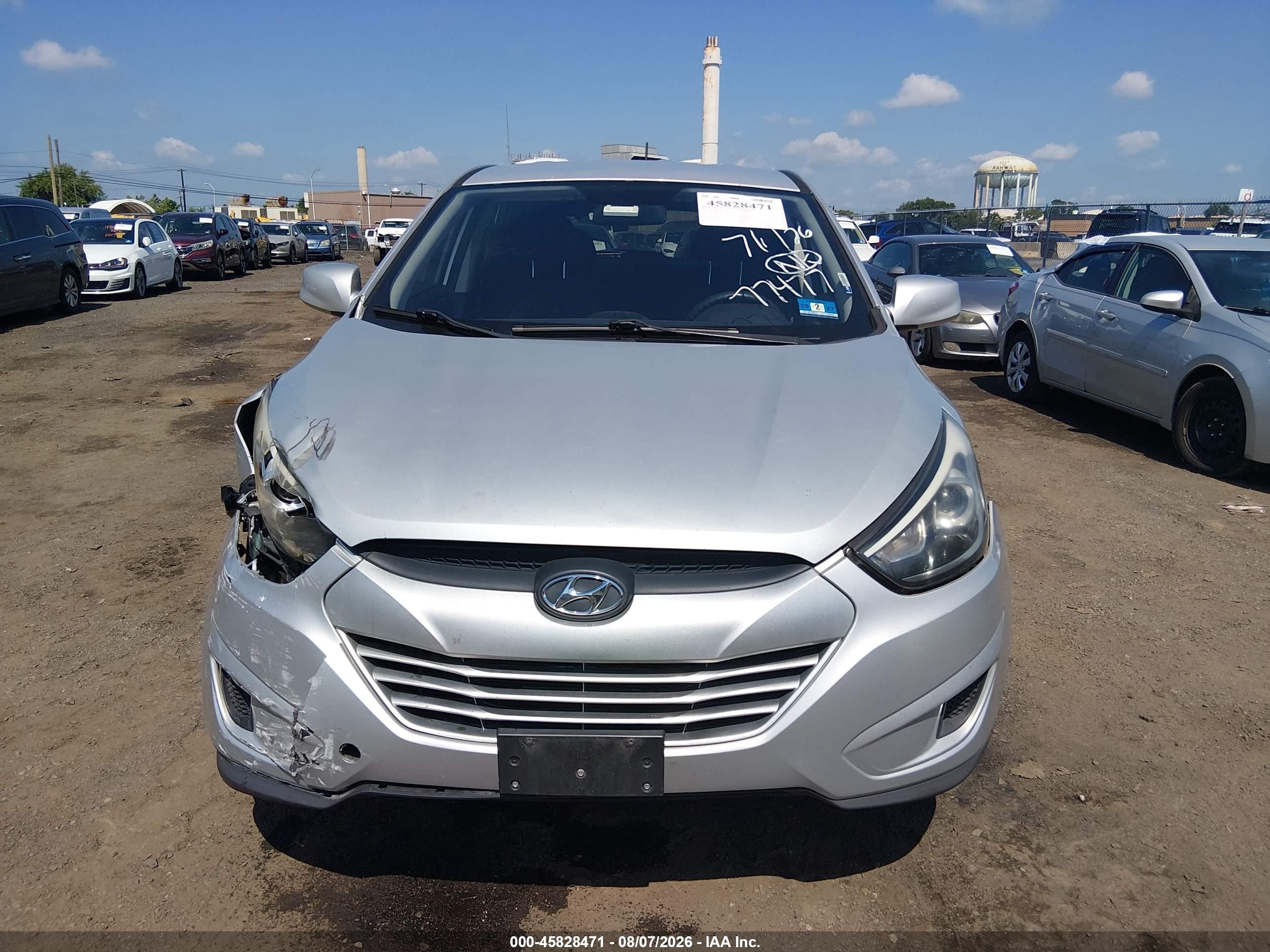 2015 Hyundai Tucson Gls Silver vin: KM8JT3AF6FU977477