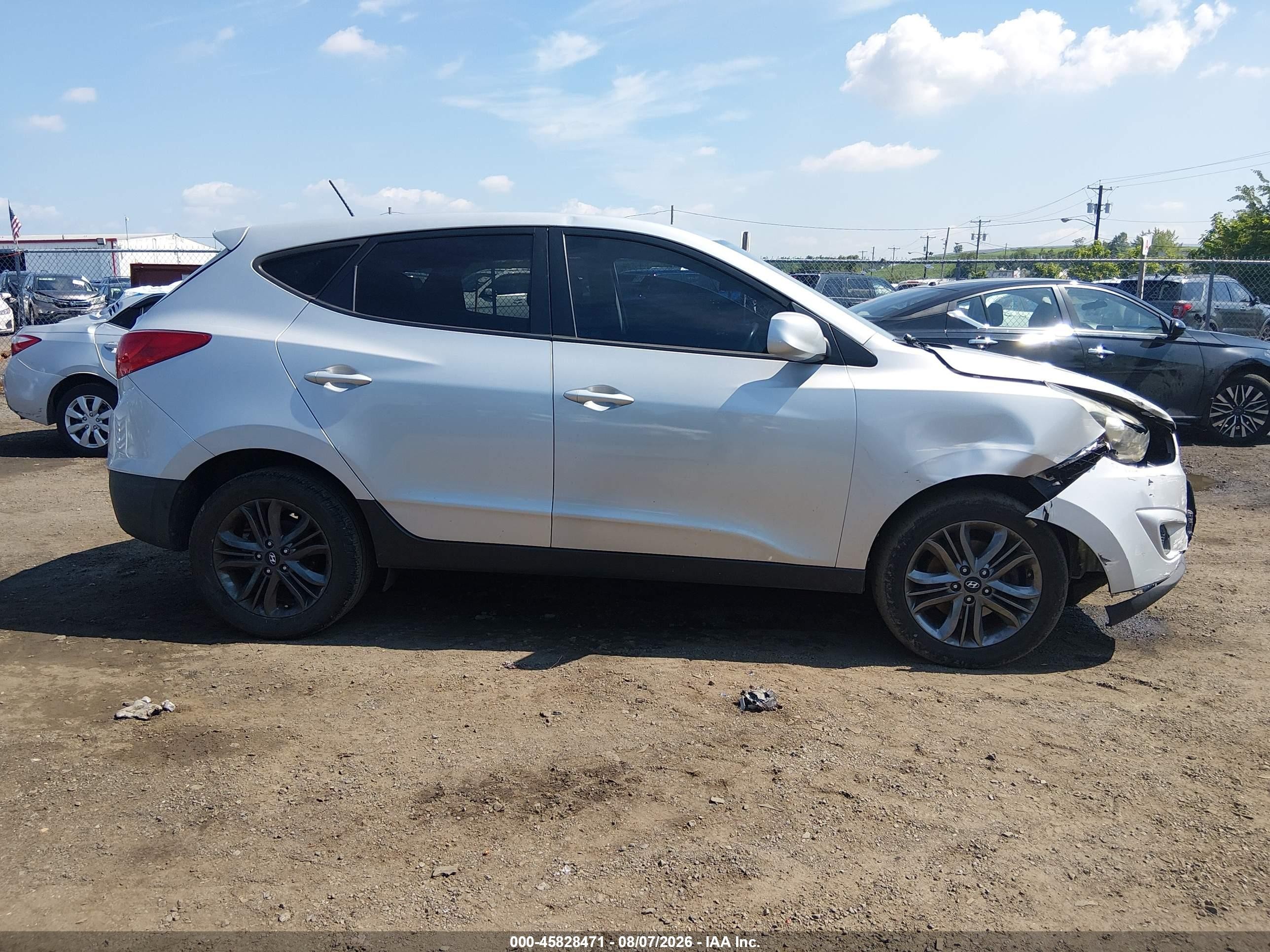 2015 Hyundai Tucson Gls Silver vin: KM8JT3AF6FU977477