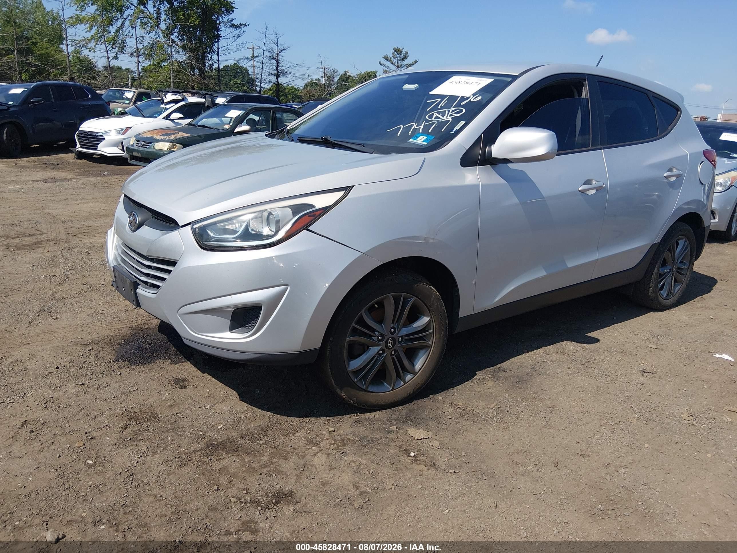 2015 Hyundai Tucson Gls Silver vin: KM8JT3AF6FU977477