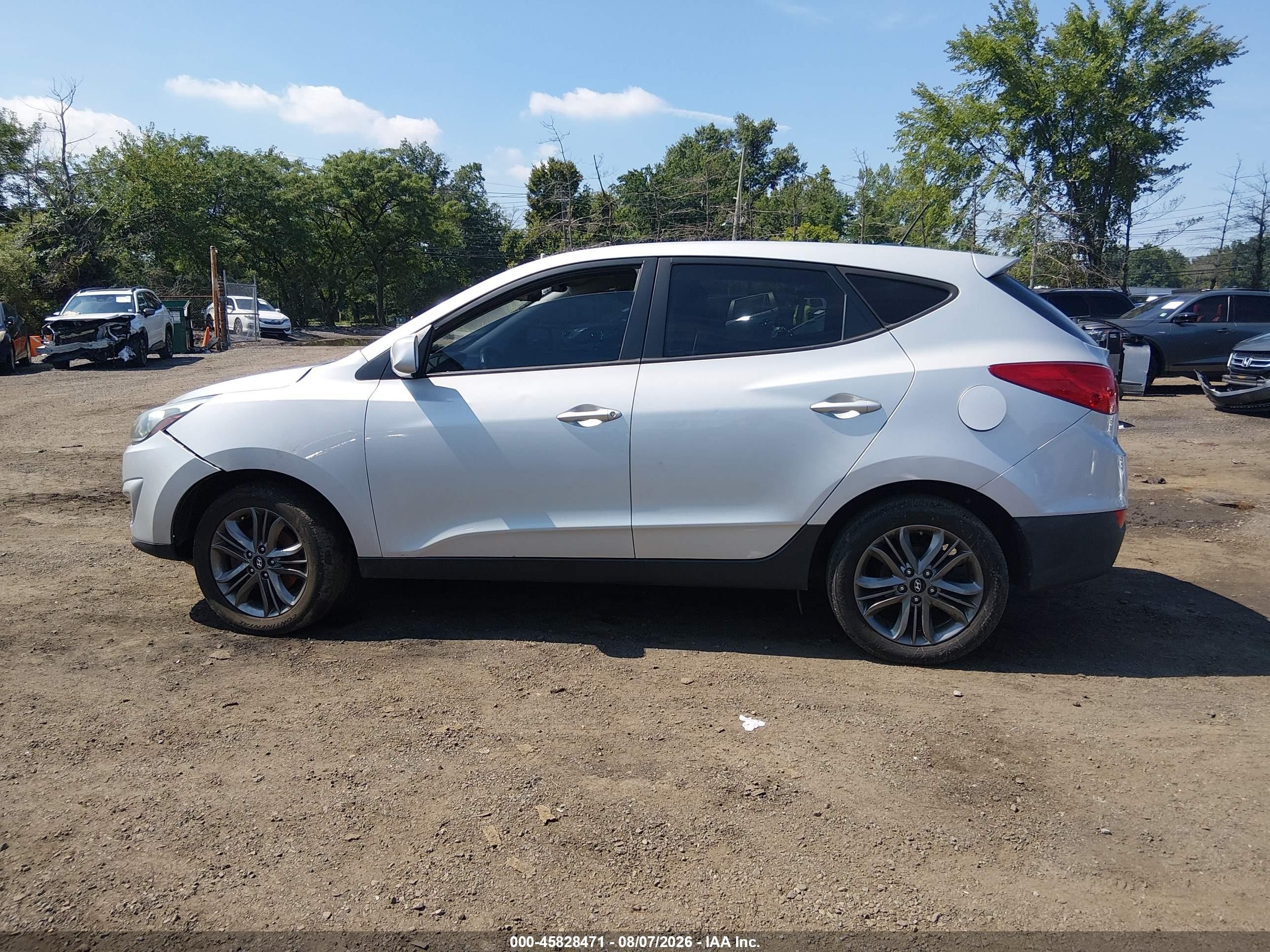2015 Hyundai Tucson Gls Silver vin: KM8JT3AF6FU977477