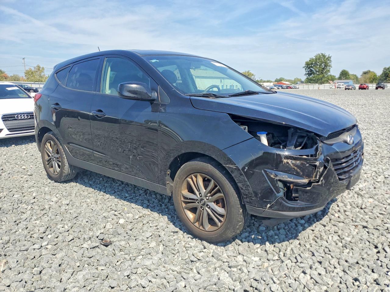2014 Hyundai Tucson Gls Черный vin: KM8JT3AF7EU801424