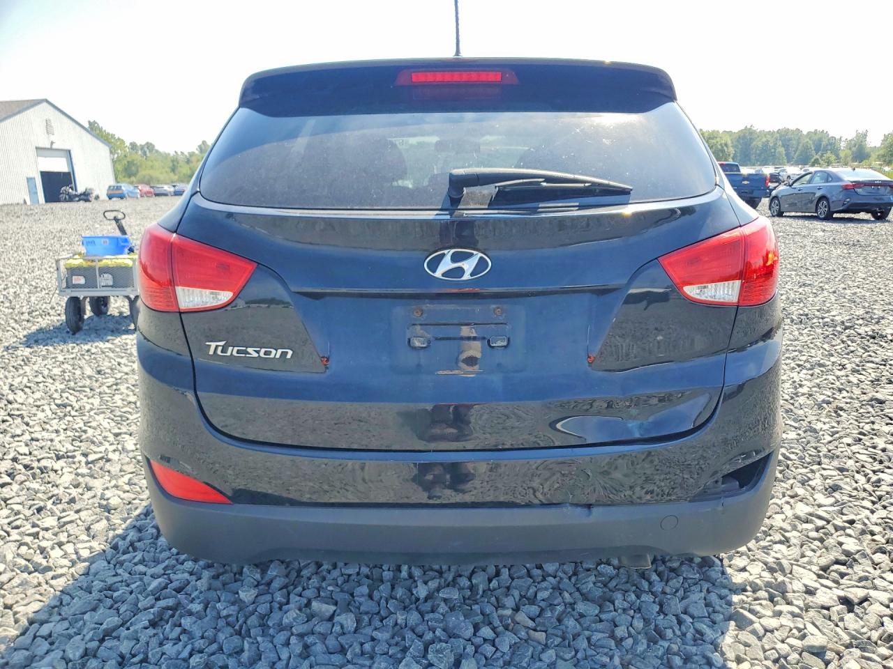2014 Hyundai Tucson Gls Черный vin: KM8JT3AF7EU801424