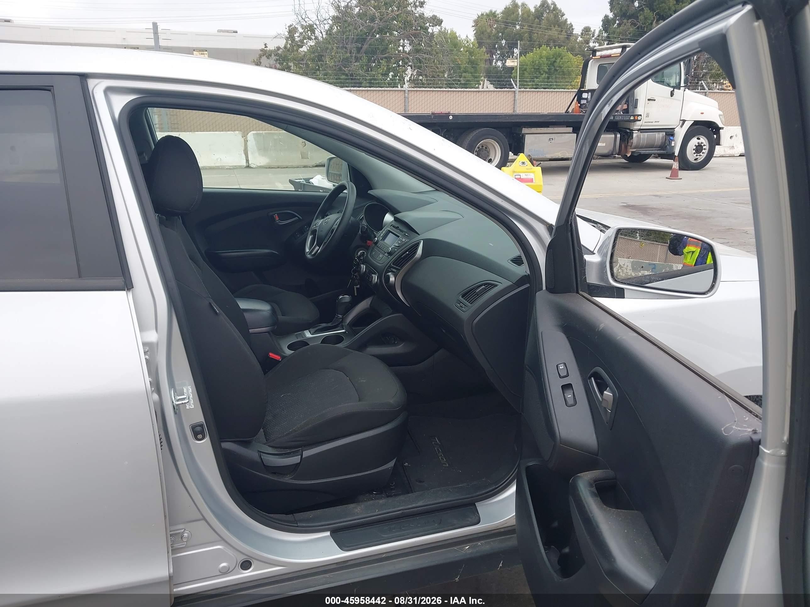 2014 Hyundai Tucson Gls Silver vin: KM8JT3AF7EU902219