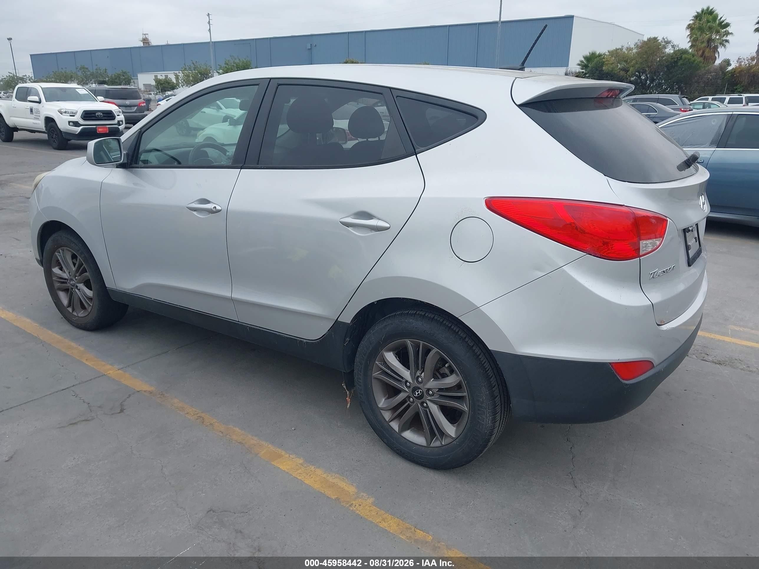 2014 Hyundai Tucson Gls Silver vin: KM8JT3AF7EU902219