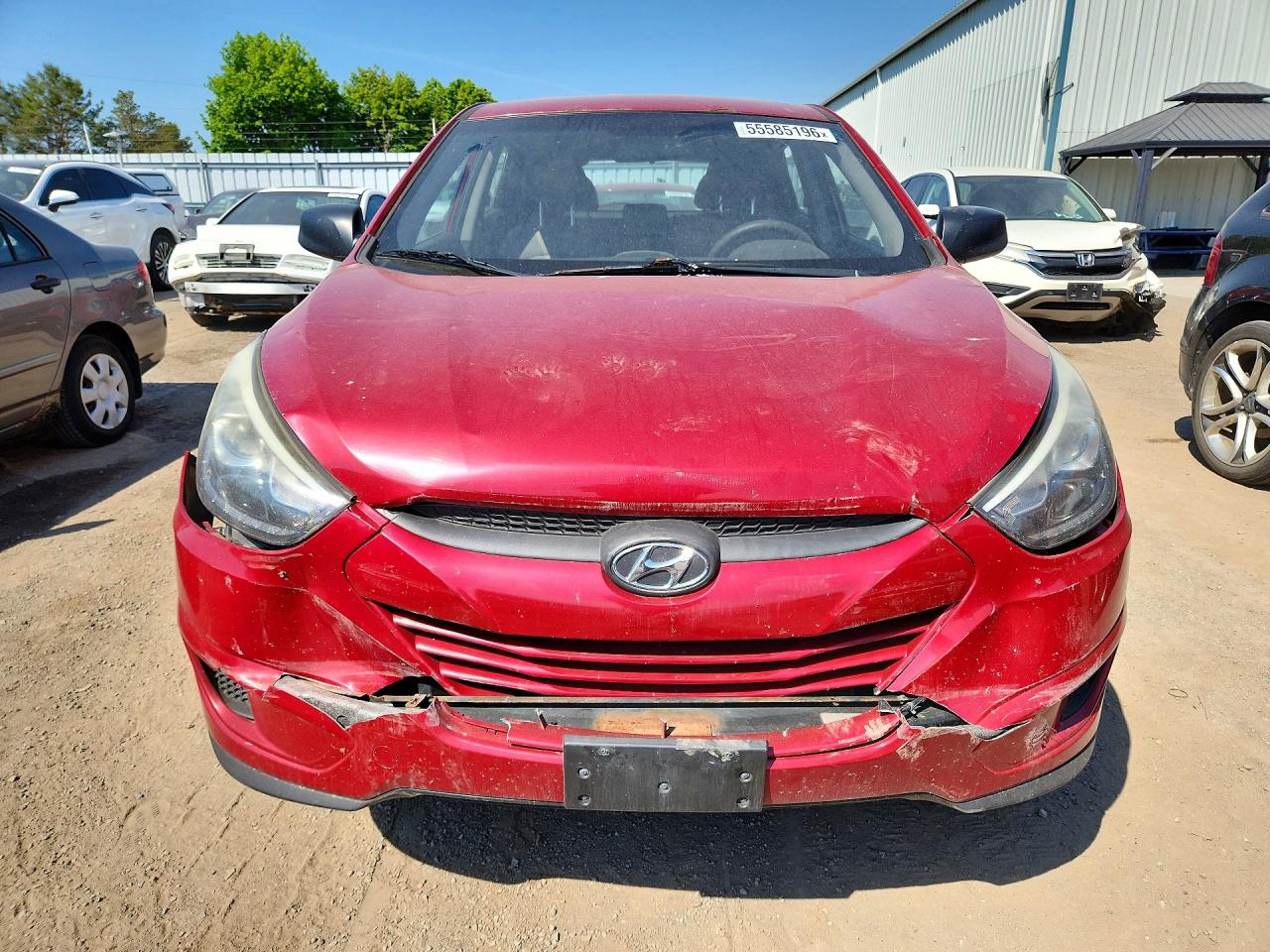 2015 Hyundai Tucson Gls Красный vin: KM8JT3AF7FU034627
