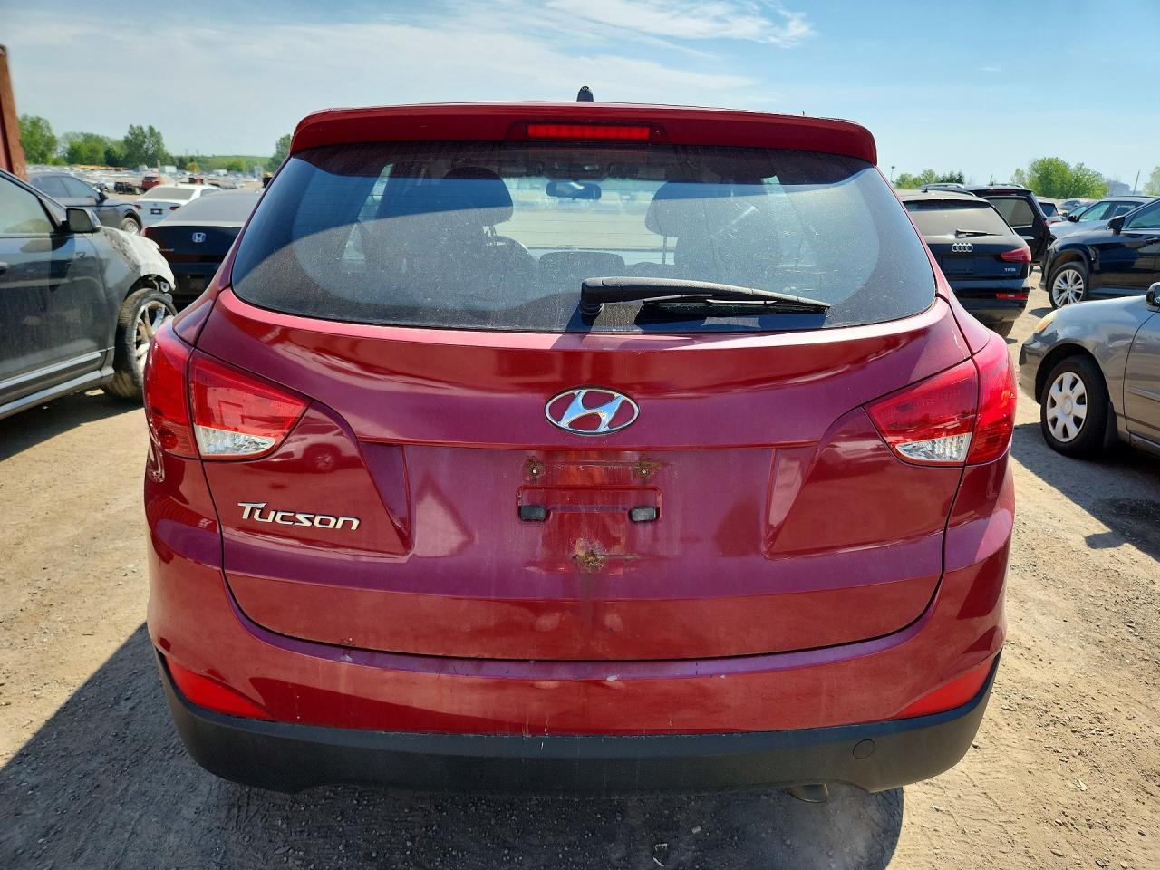 2015 Hyundai Tucson Gls Красный vin: KM8JT3AF7FU034627
