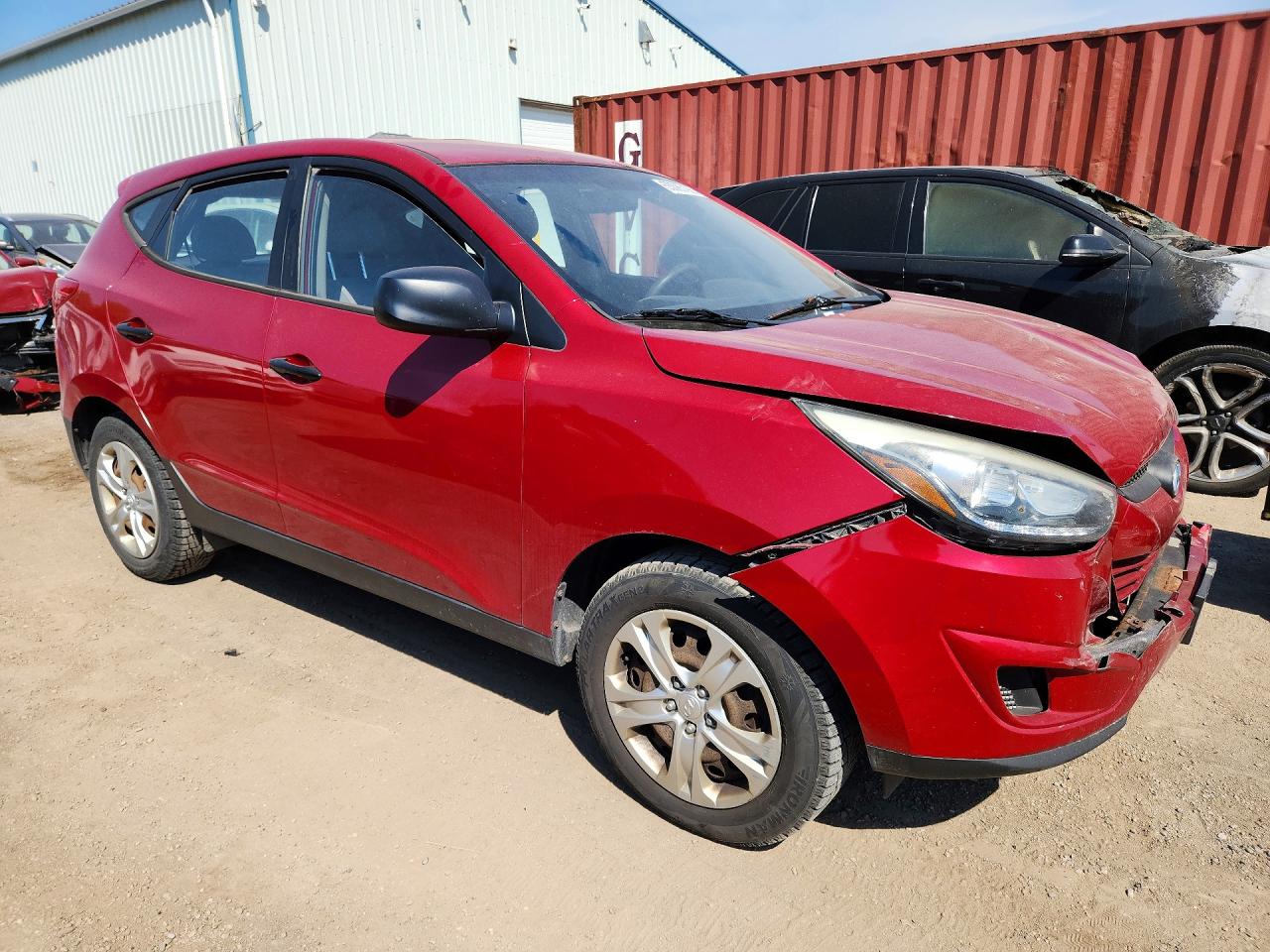 2015 Hyundai Tucson Gls Красный vin: KM8JT3AF7FU034627