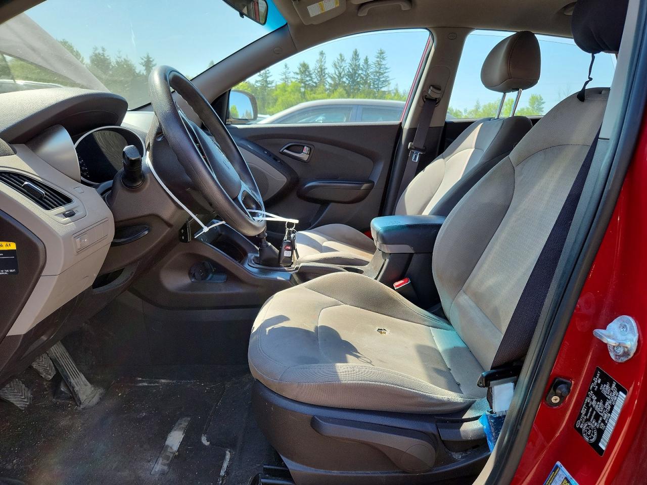 2015 Hyundai Tucson Gls Красный vin: KM8JT3AF7FU034627