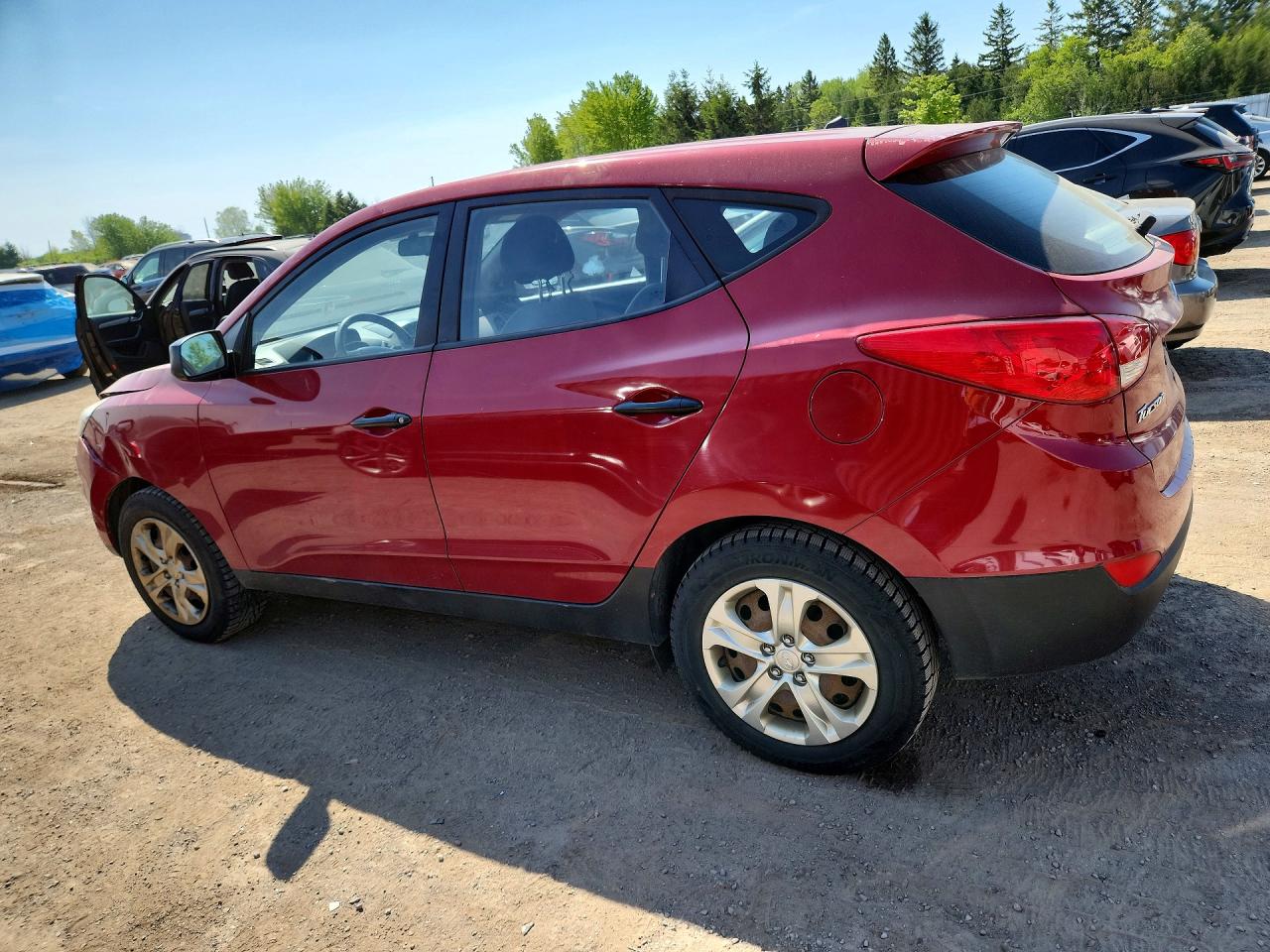 2015 Hyundai Tucson Gls Красный vin: KM8JT3AF7FU034627