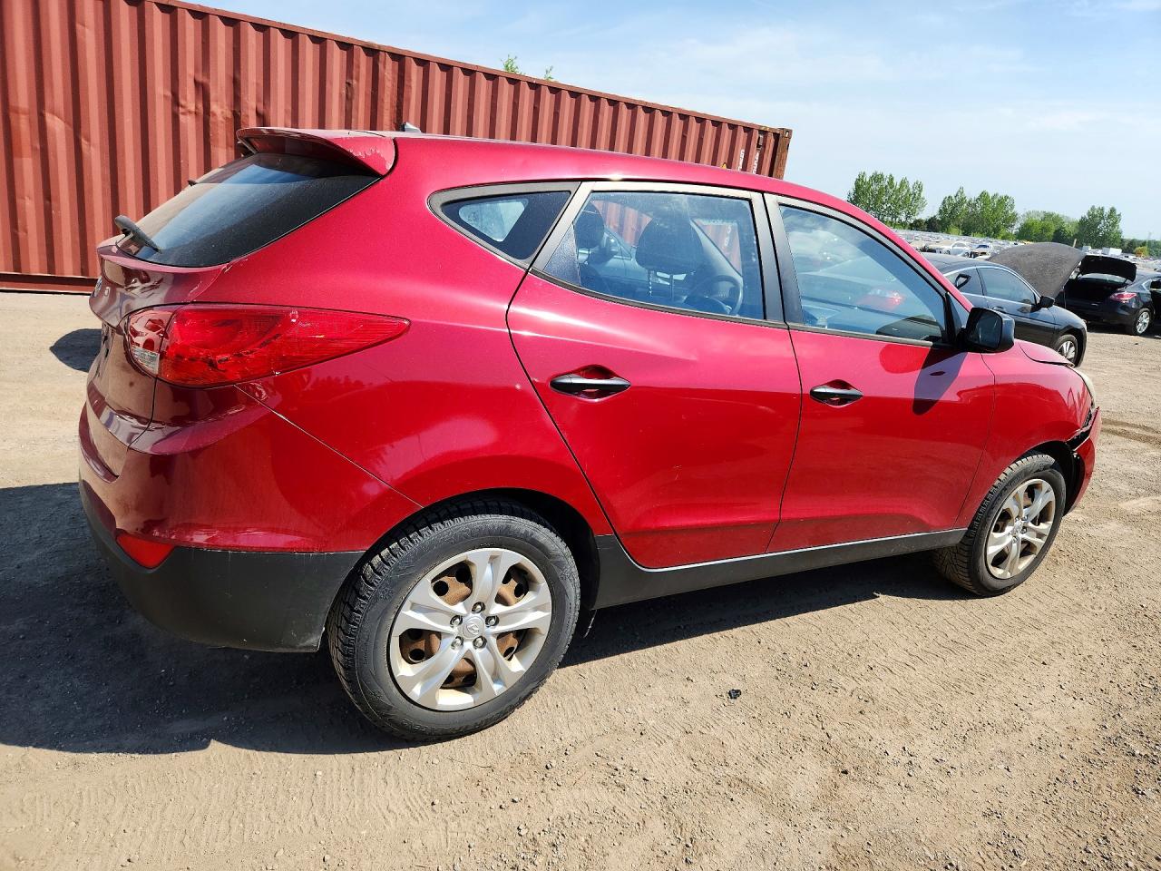 2015 Hyundai Tucson Gls Красный vin: KM8JT3AF7FU034627