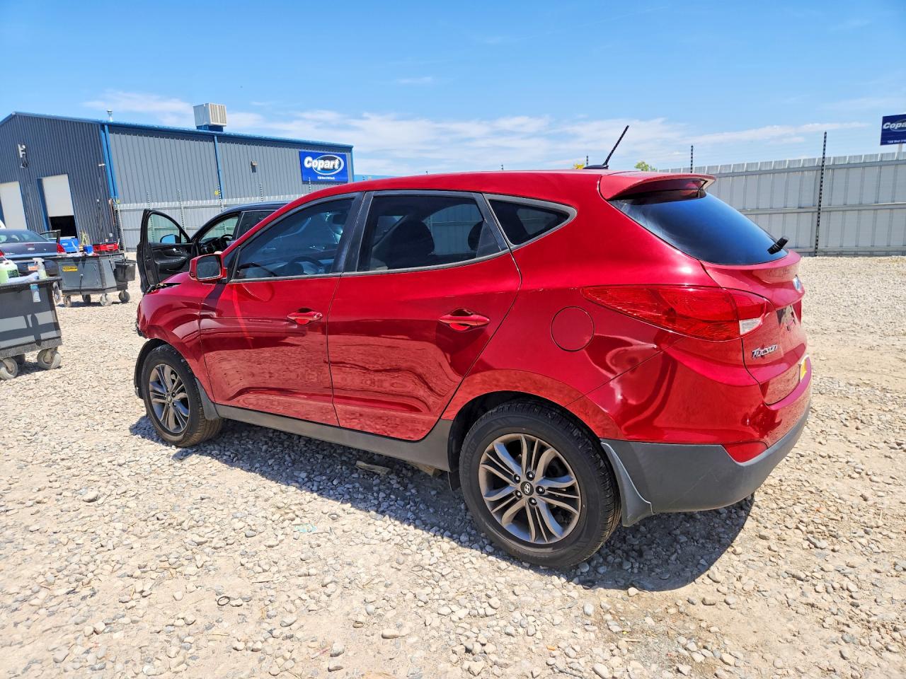 2015 Hyundai Tucson Gls Red vin: KM8JT3AF7FU099977