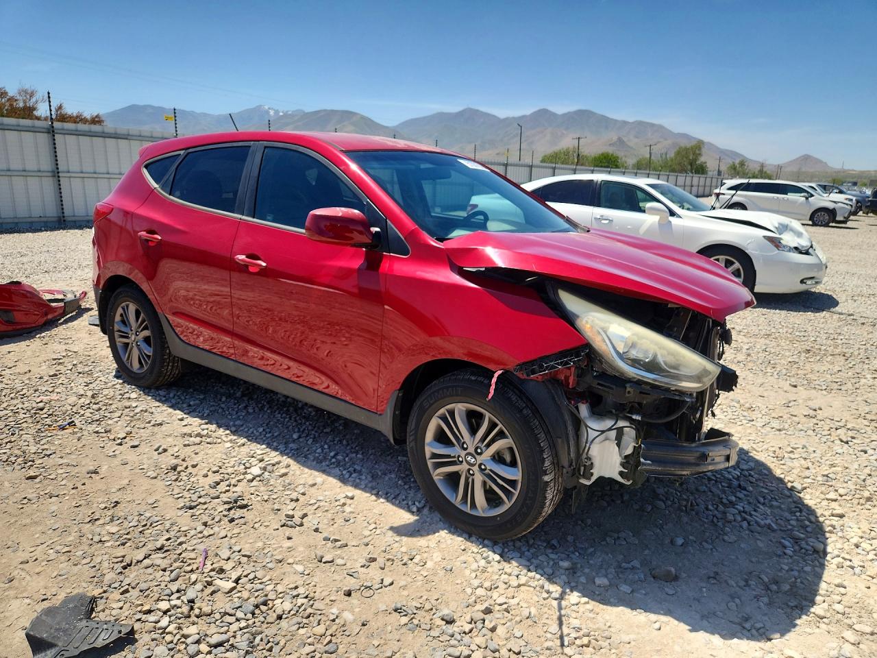 2015 Hyundai Tucson Gls Red vin: KM8JT3AF7FU099977