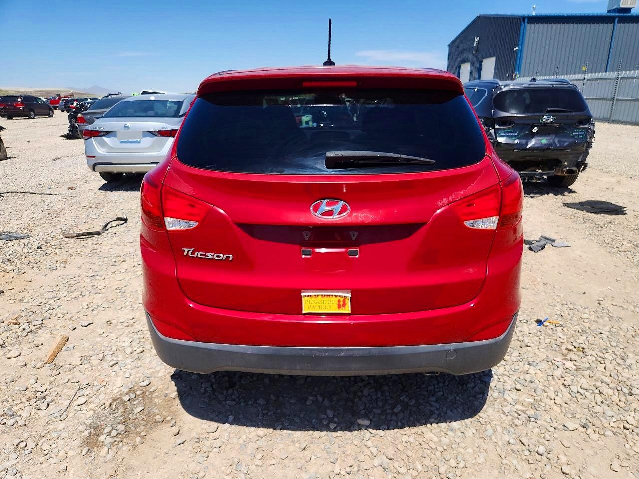 2015 Hyundai Tucson Gls Red vin: KM8JT3AF7FU099977
