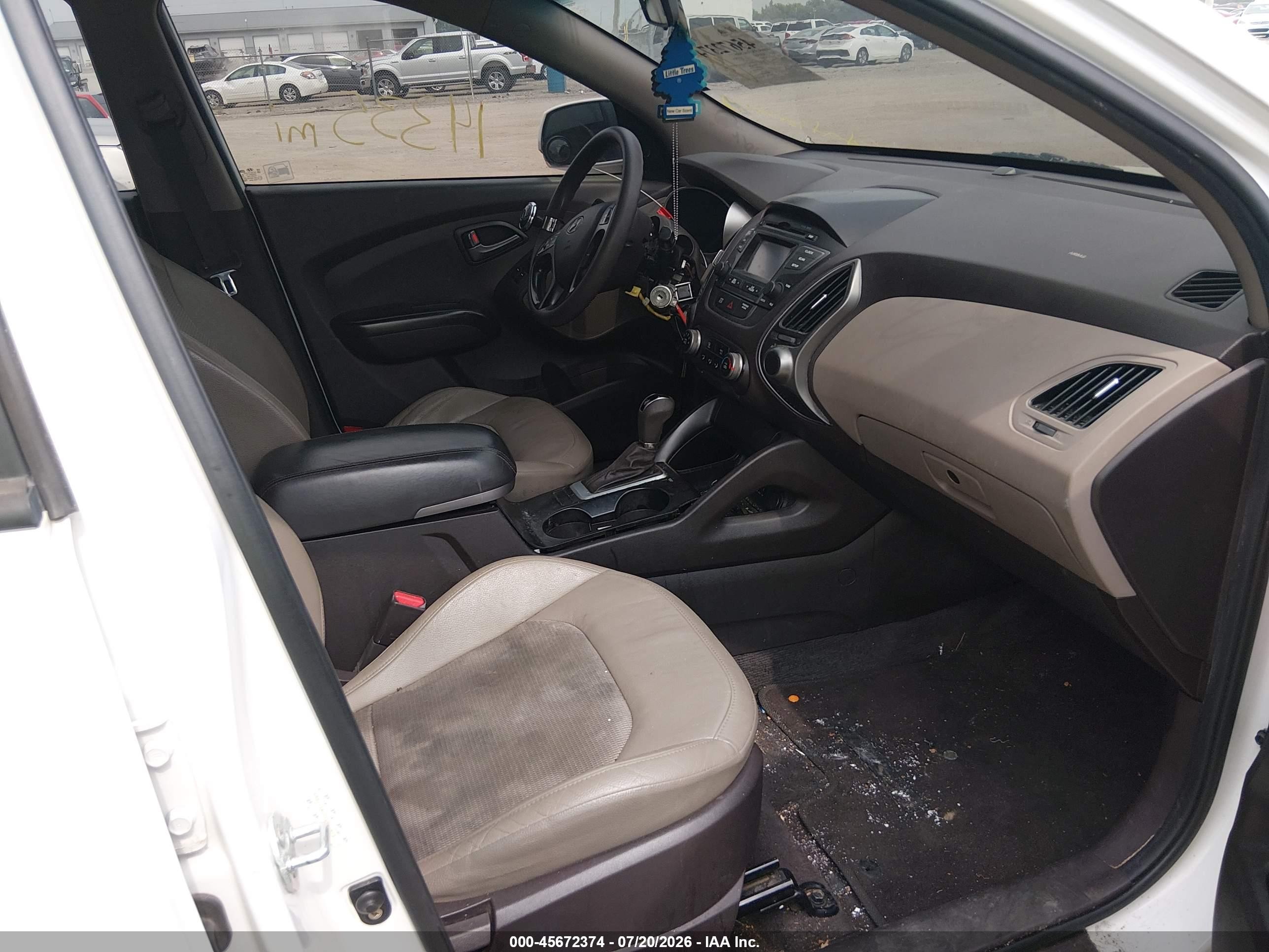 2015 Hyundai Tucson Gls Белый vin: KM8JT3AF7FU964673