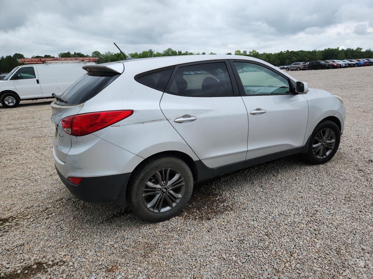 2014 Hyundai Tucson Gls Silver vin: KM8JT3AF8EU863723