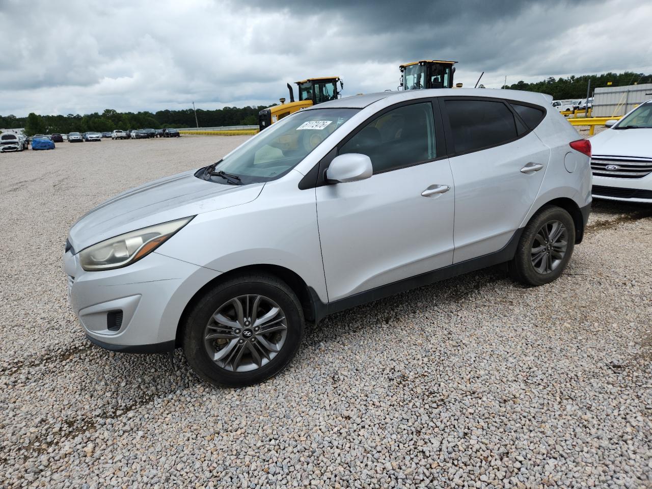 2014 Hyundai Tucson Gls Silver vin: KM8JT3AF8EU863723