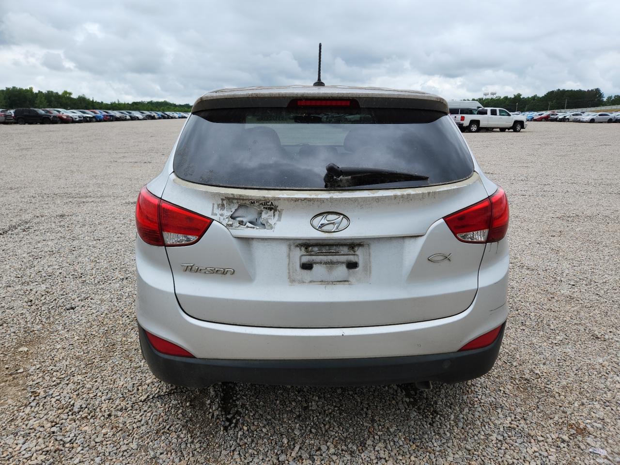 2014 Hyundai Tucson Gls Silver vin: KM8JT3AF8EU863723