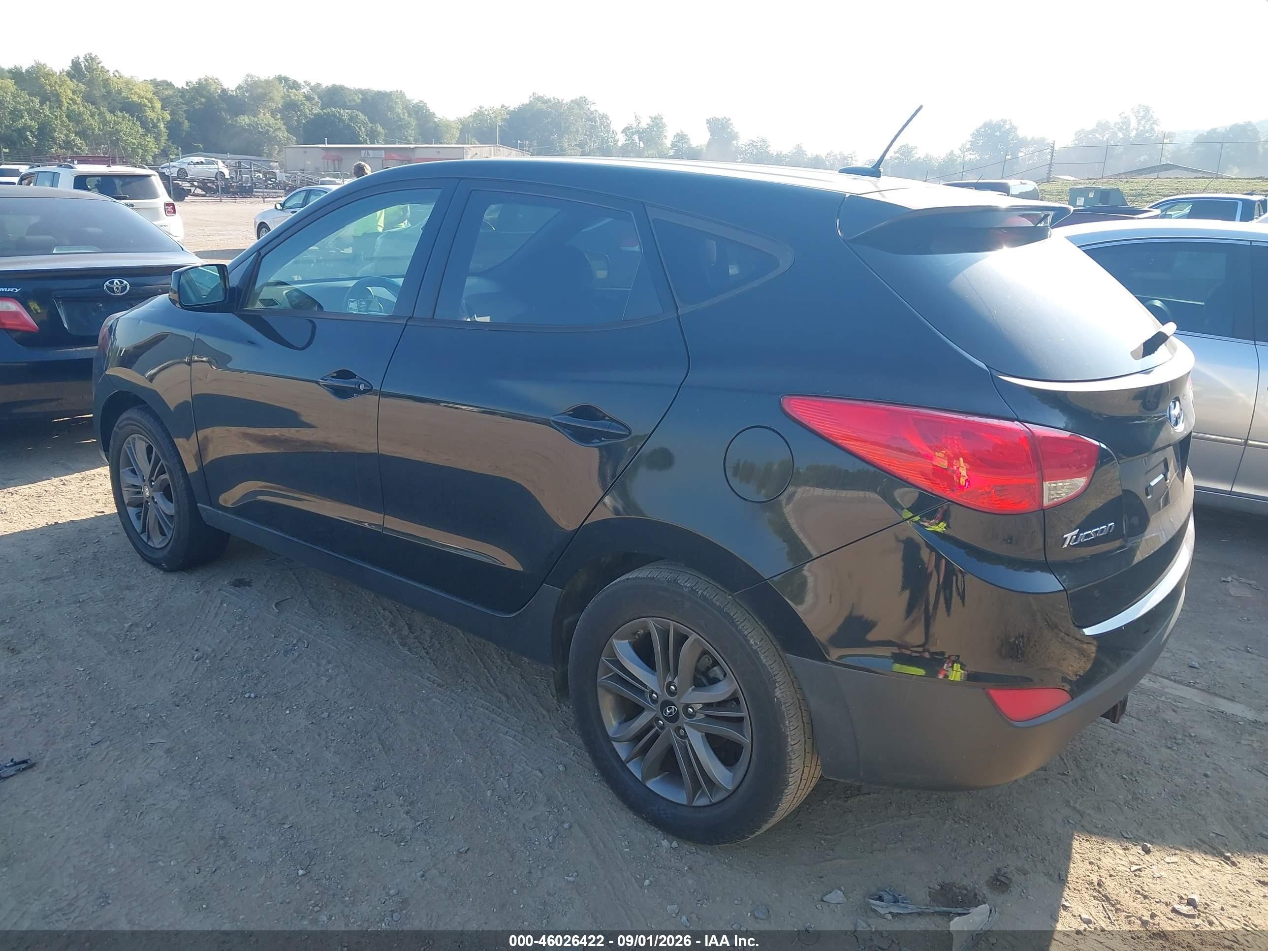2014 Hyundai Tucson Gls Черный vin: KM8JT3AF8EU919482