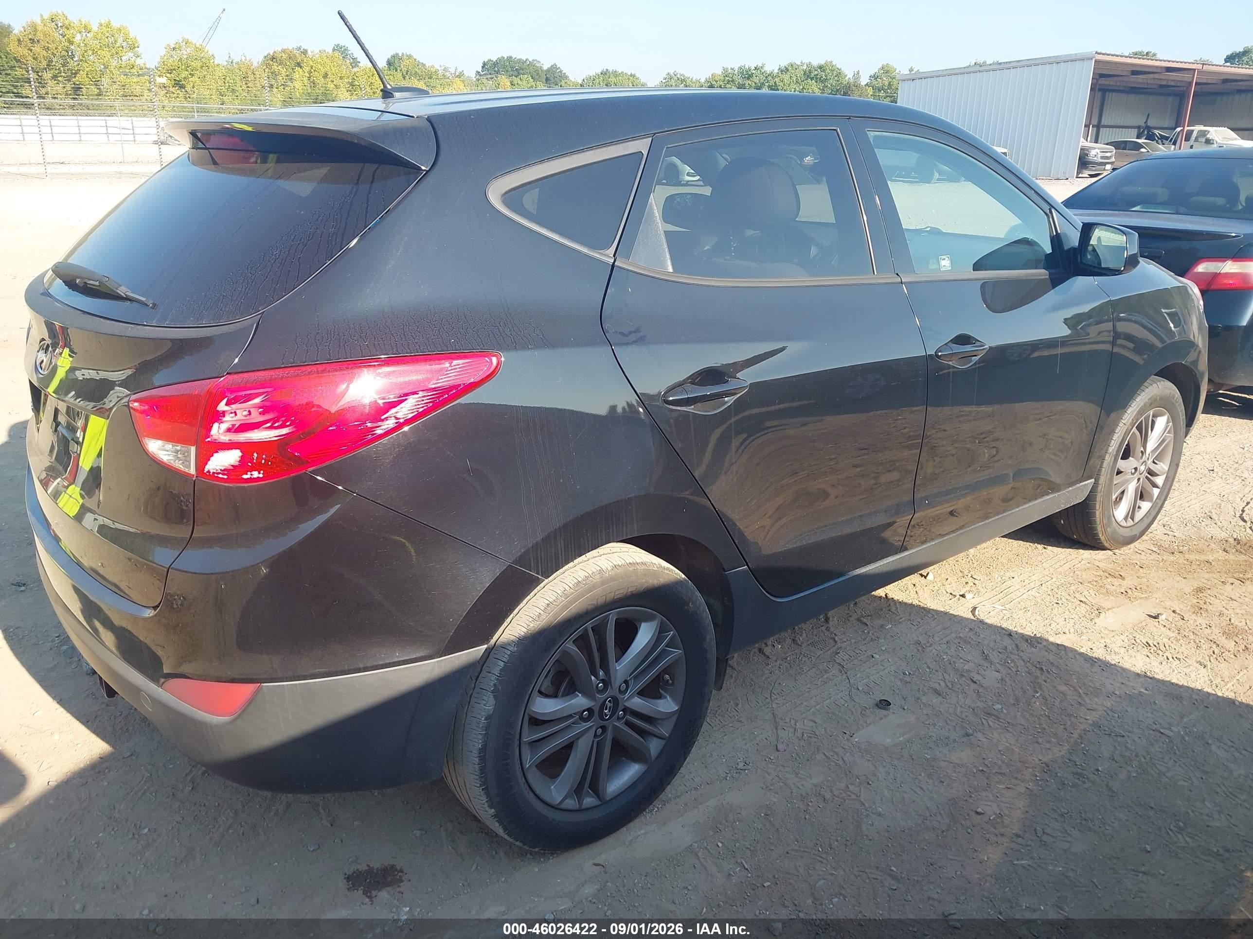 2014 Hyundai Tucson Gls Черный vin: KM8JT3AF8EU919482